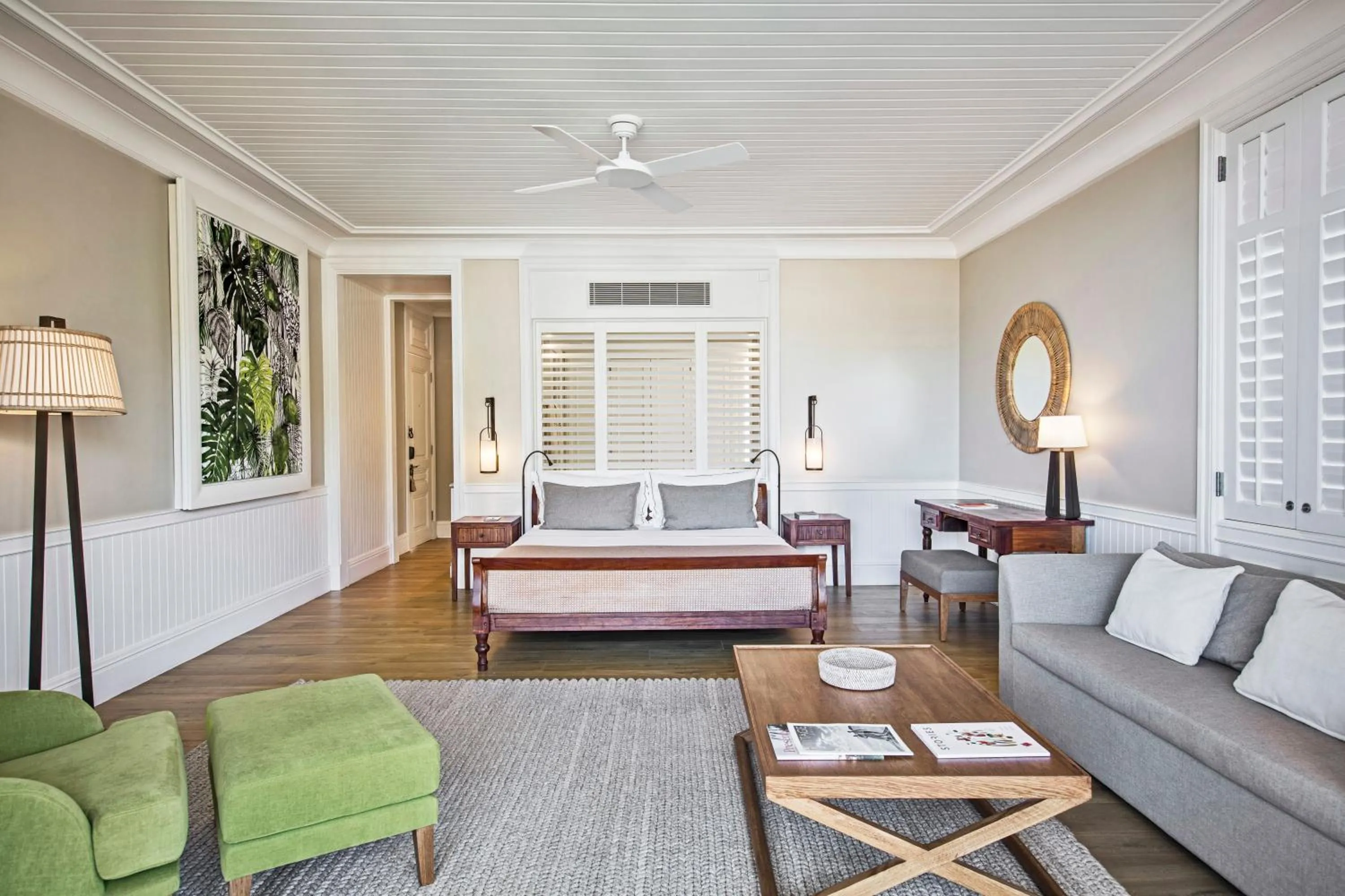 Bedroom, Bed in Heritage Le Telfair Golf & Wellness Resort