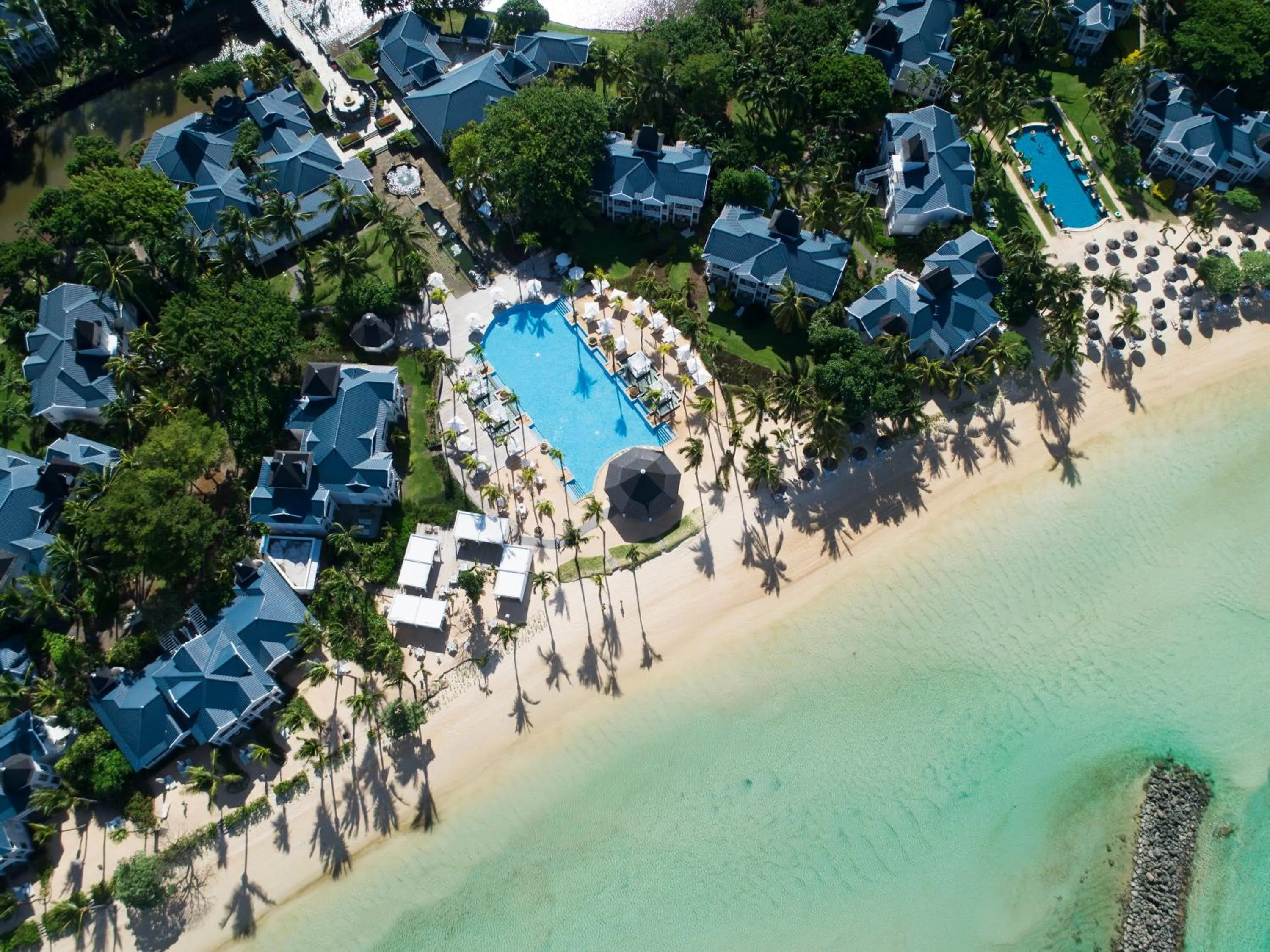 Bird's eye view in Heritage Le Telfair Golf & Wellness Resort
