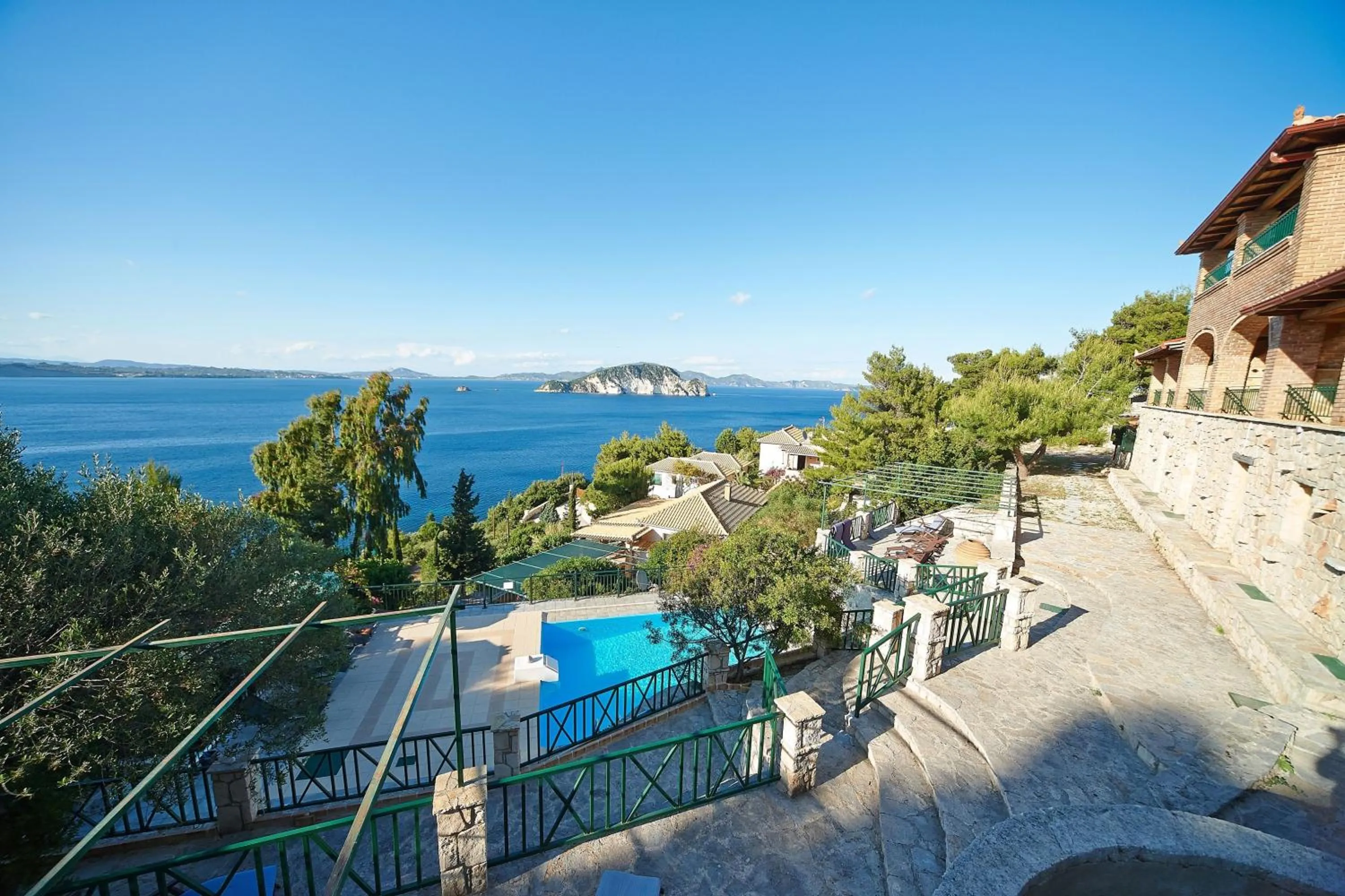 Natural landscape in Villas Cavo Marathia