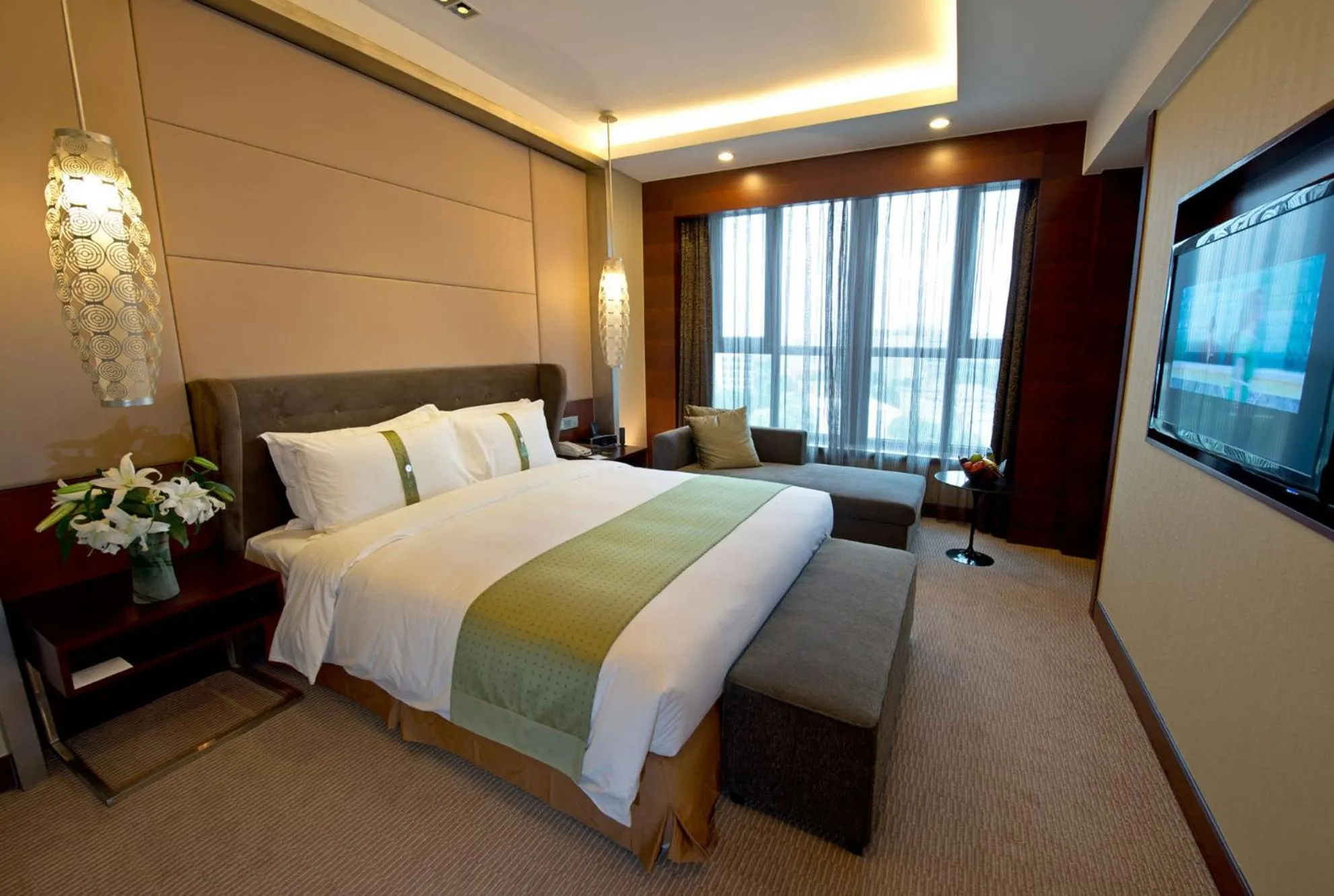 Bedroom in Holiday Inn Beijing Haidian, an IHG Hotel