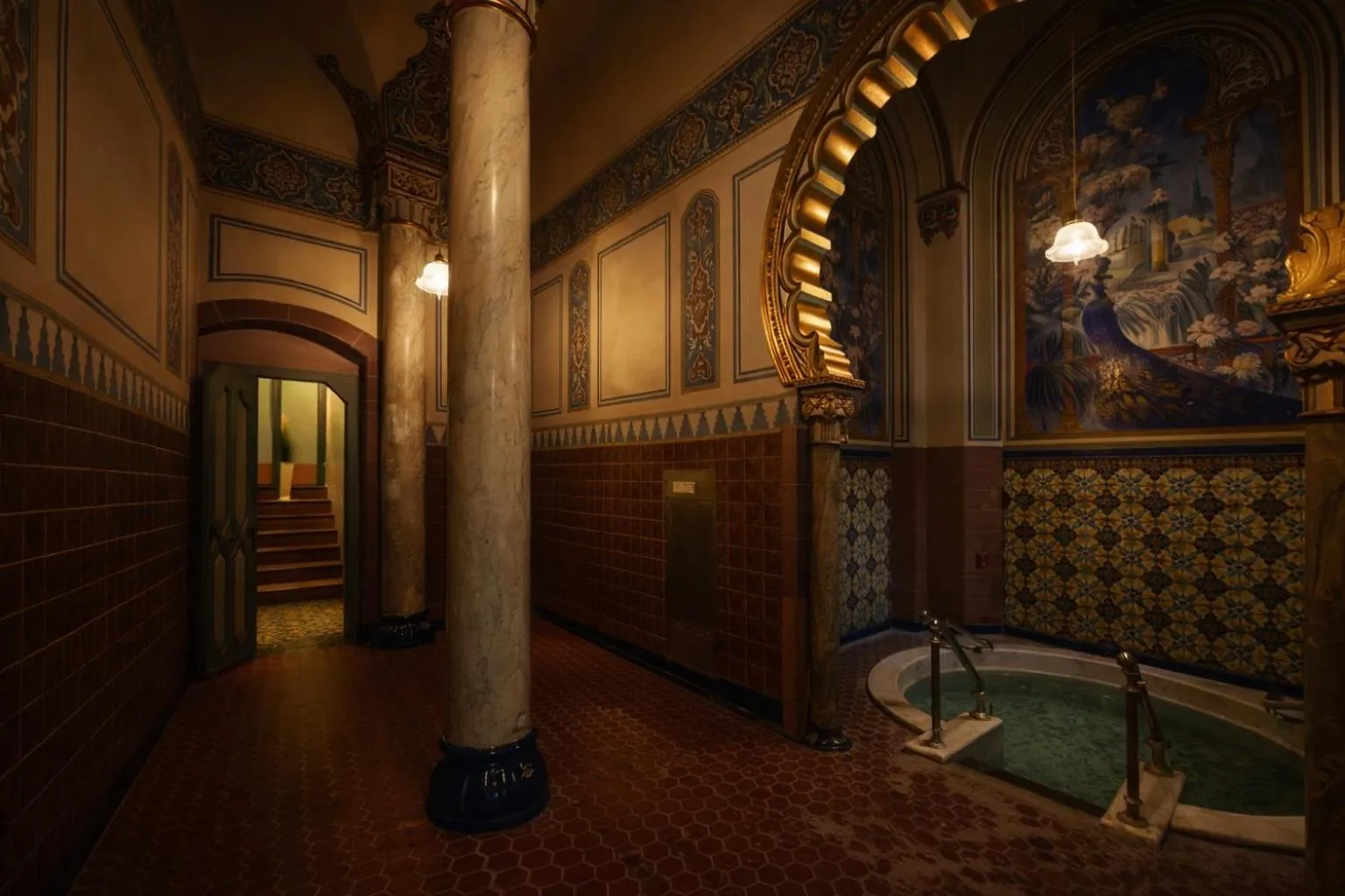 Hot Tub in Mokni's Palais Hotel & SPA