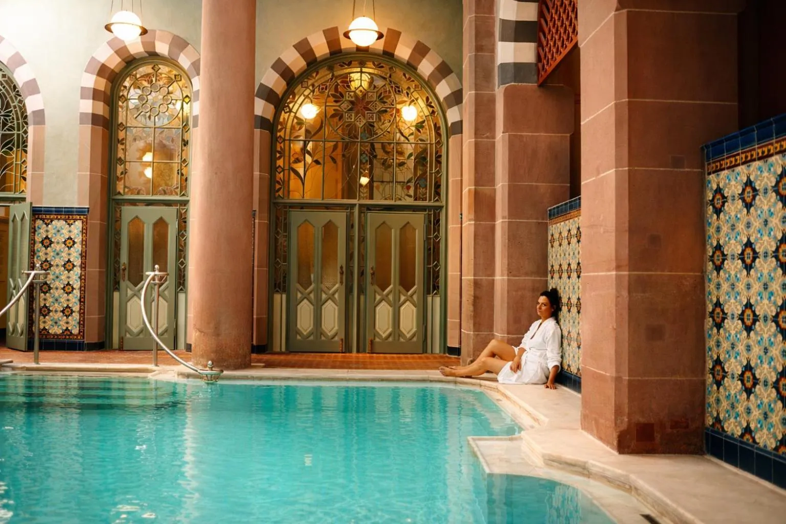 Swimming pool in Mokni's Palais Hotel & SPA