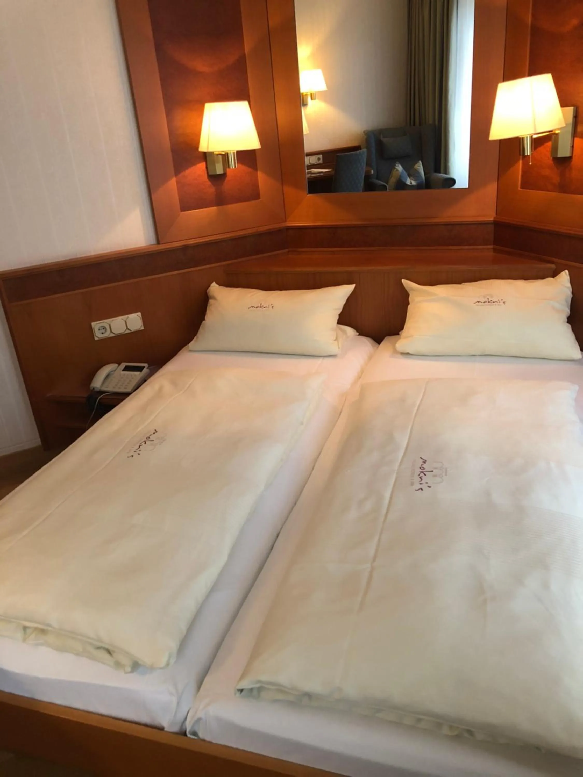 Bed in Mokni's Palais Hotel & SPA