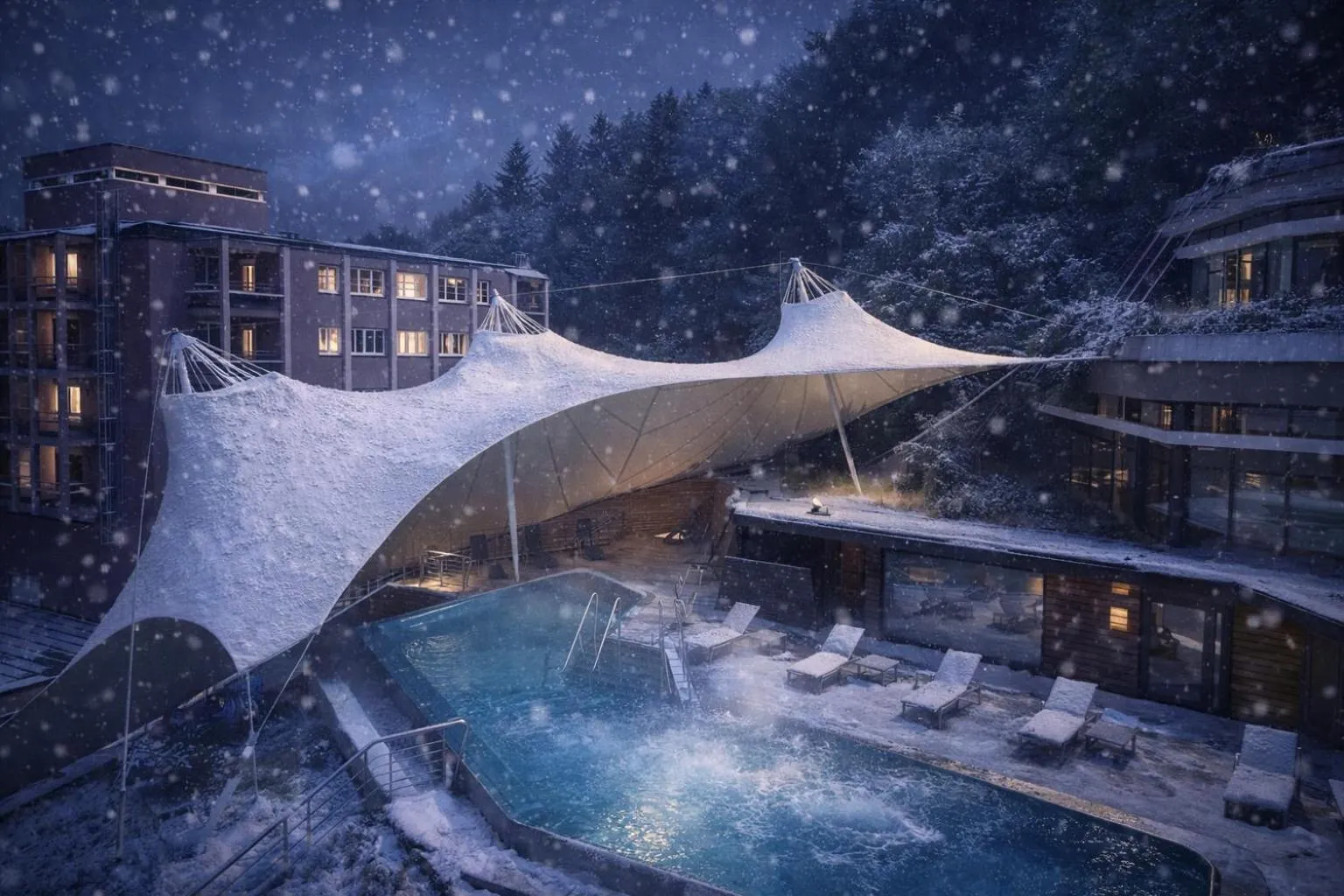 Winter in Mokni's Palais Hotel & SPA