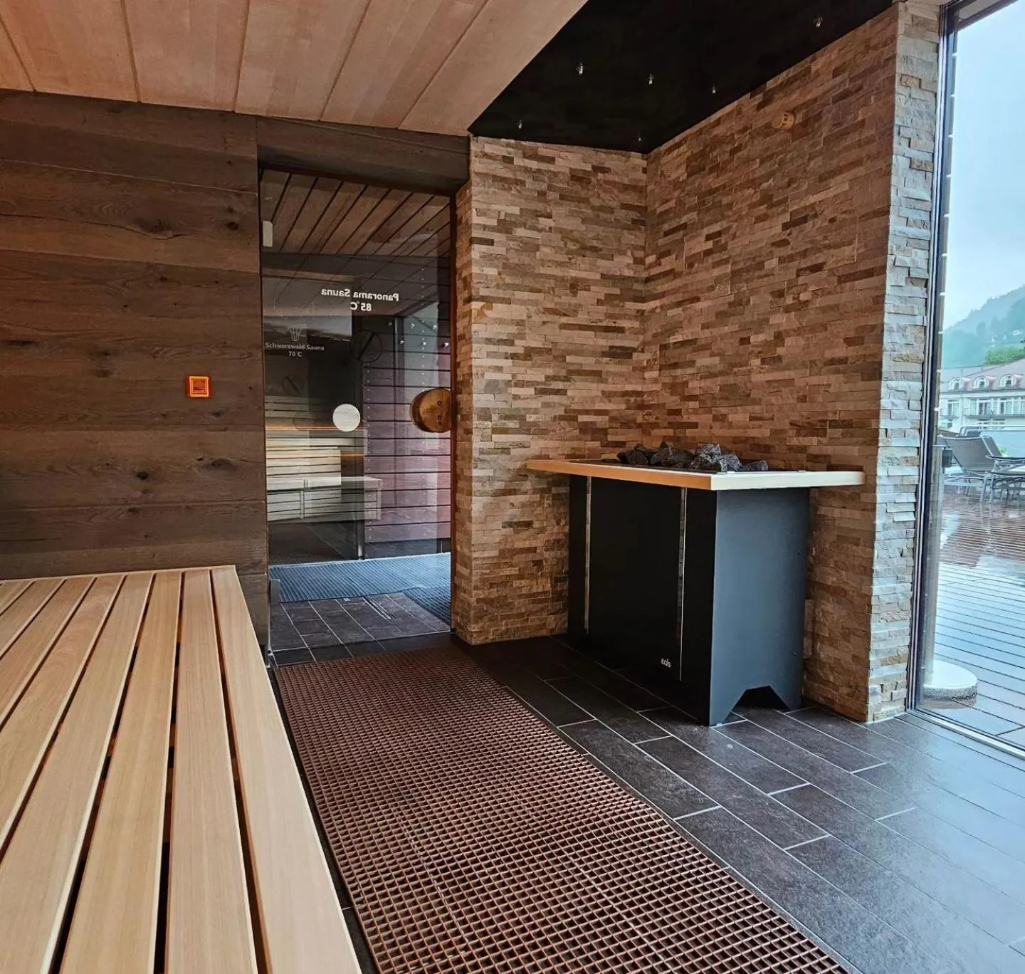 Sauna in Mokni's Palais Hotel & SPA