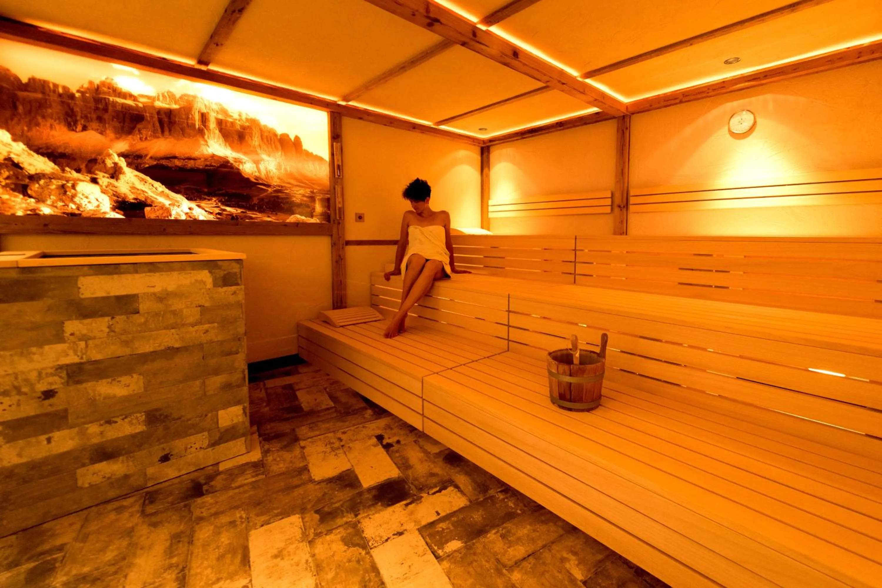 Sauna in Hotel Pinei