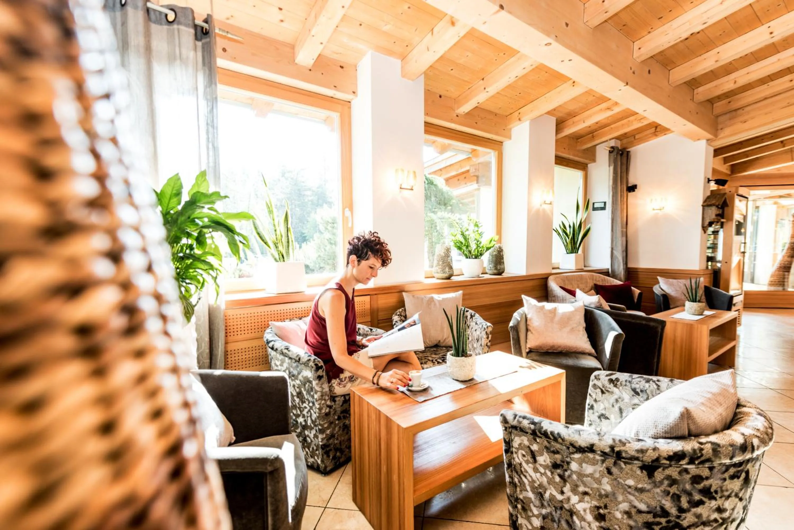 Lounge or bar in Hotel Pinei