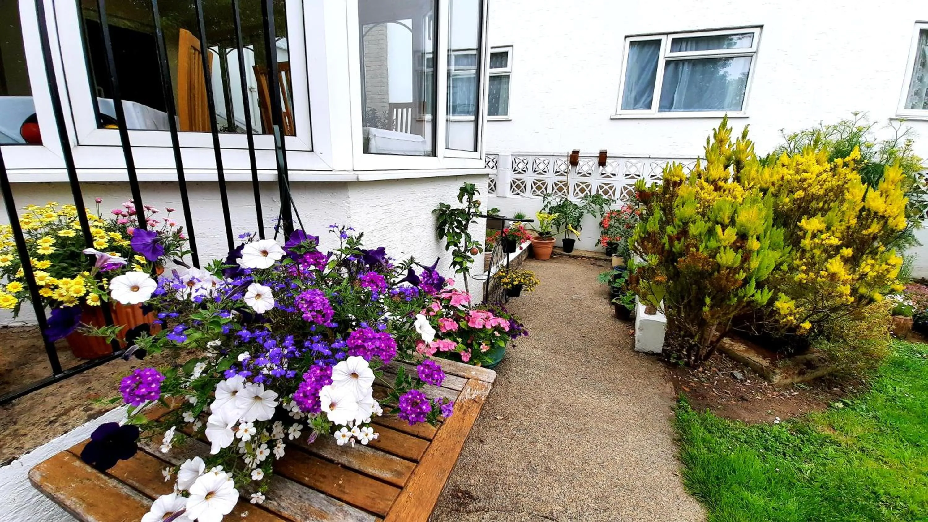 Garden in Le Chene Hotel