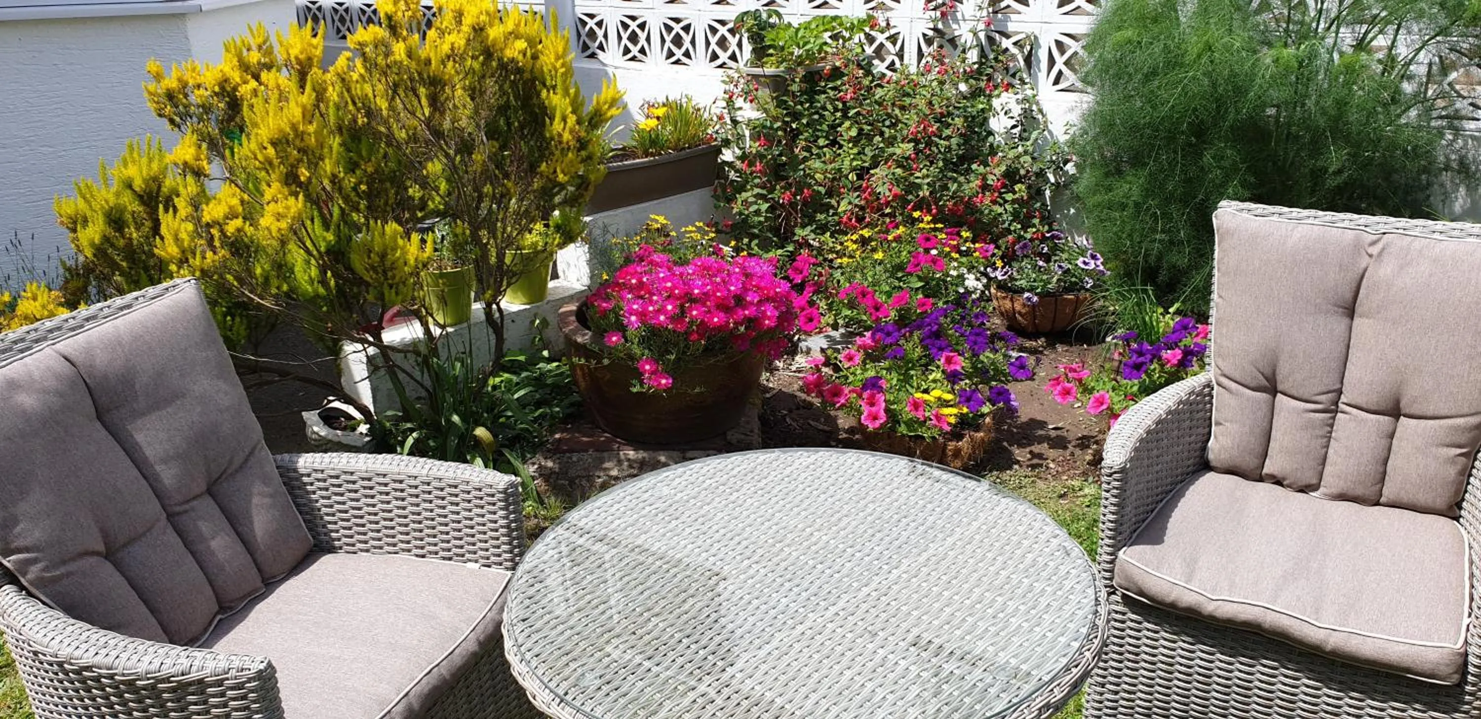 Garden in Le Chene Hotel