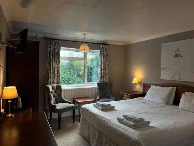 Bed in Le Chene Hotel