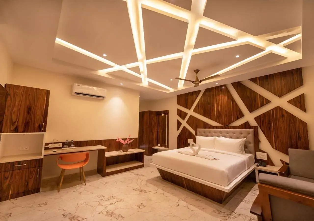 Photo of the whole room, Bed in SR Jungle Resort Photo of the whole room, Bed in SR Jungle Resort