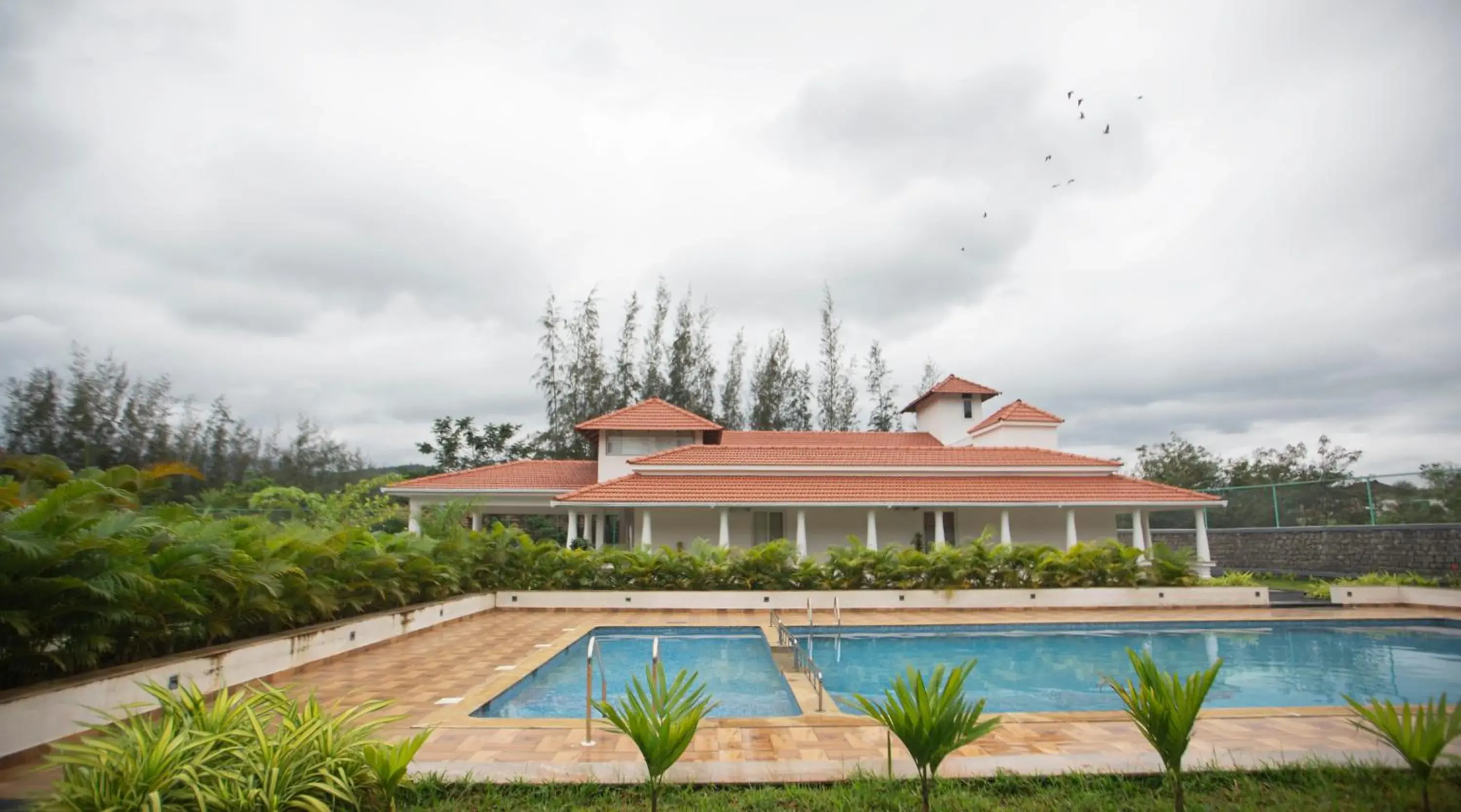 Pool view in SR Jungle Resort Pool view in SR Jungle Resort