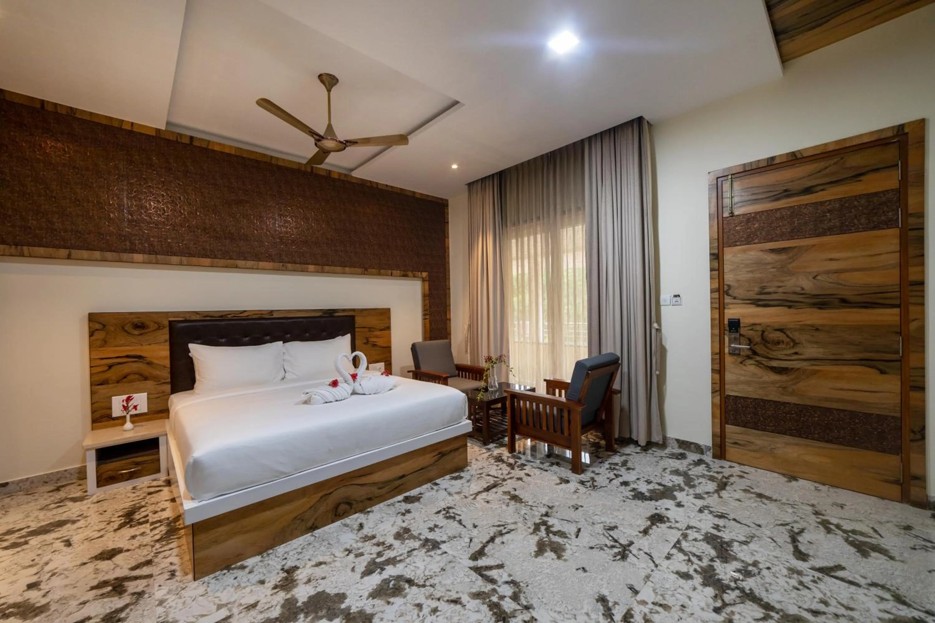 Photo of the whole room, Bed in SR Jungle Resort