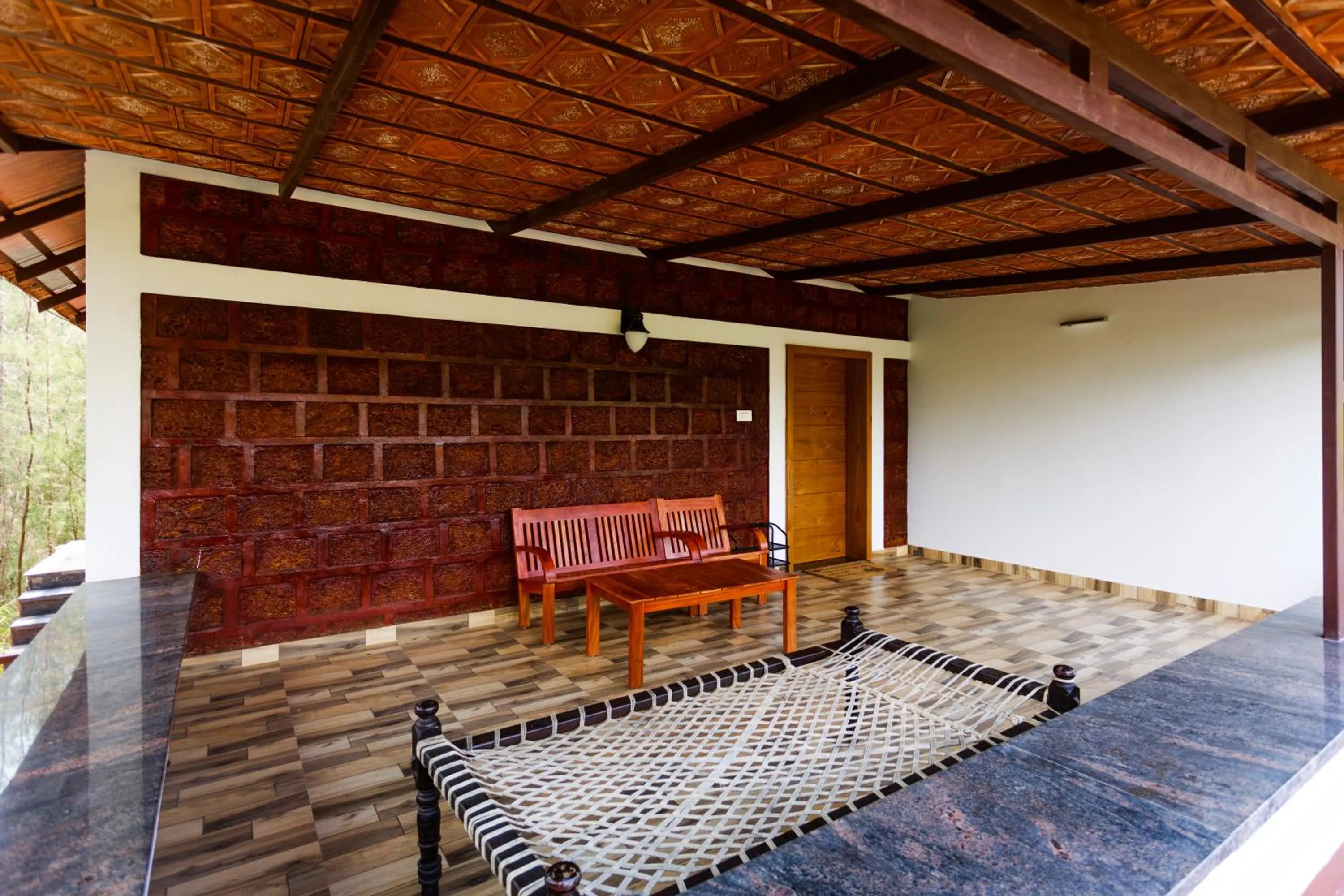 Seating area in SR Jungle Resort