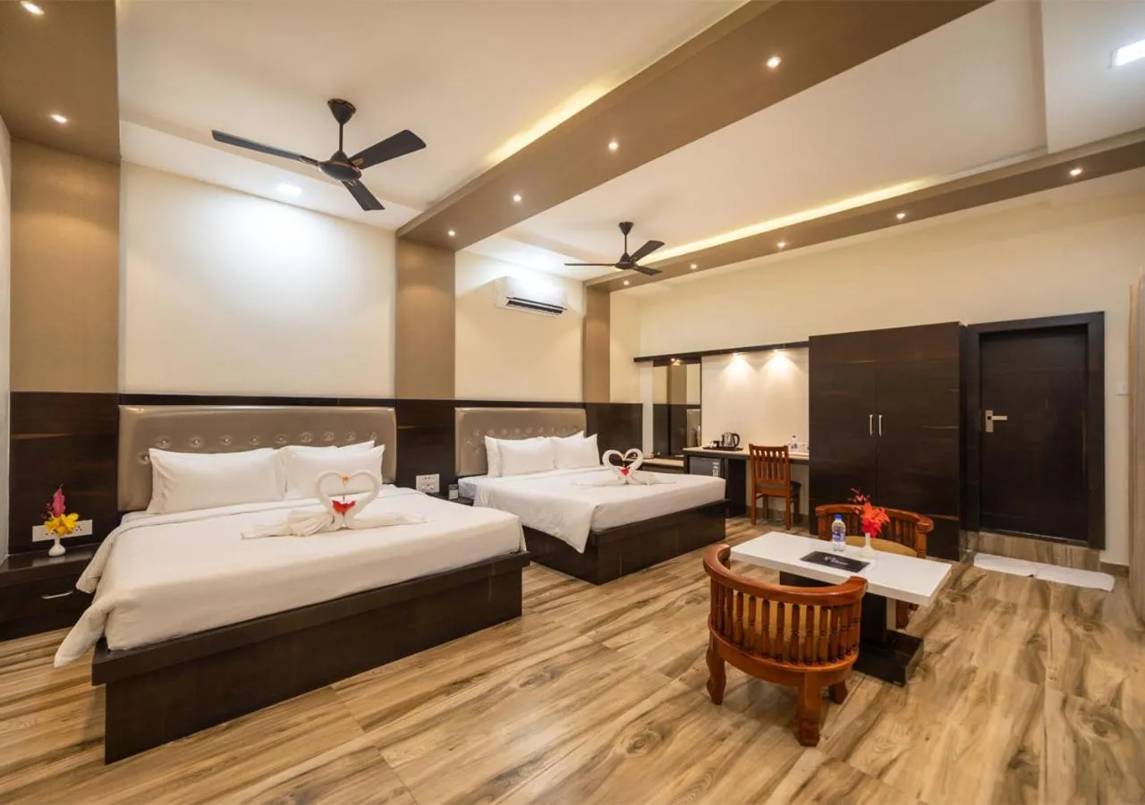 Photo of the whole room, Bed in SR Jungle Resort