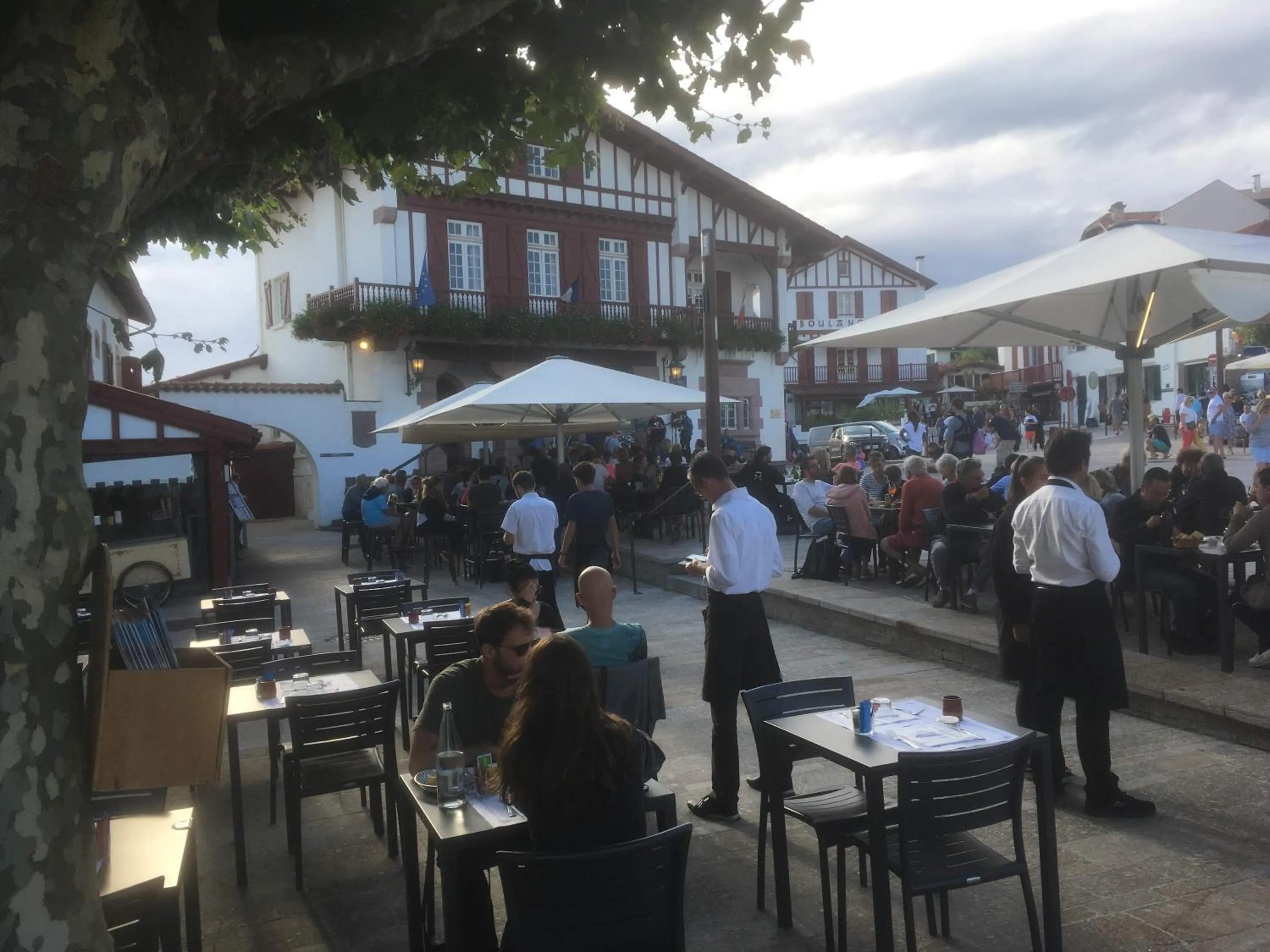 Staff in Hotel Restaurant Elissaldia