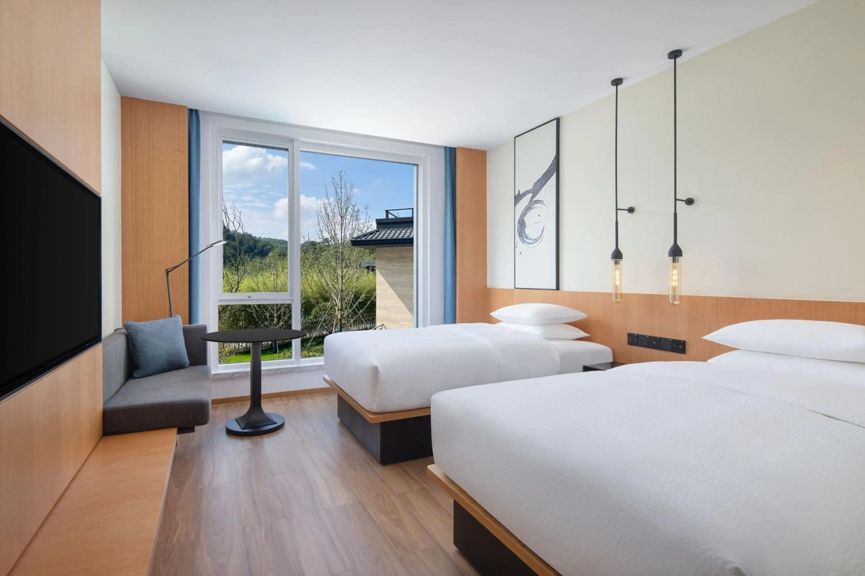 Photo of the whole room, Bed in Fairfield by Marriott Hangzhou Qiandao Lake