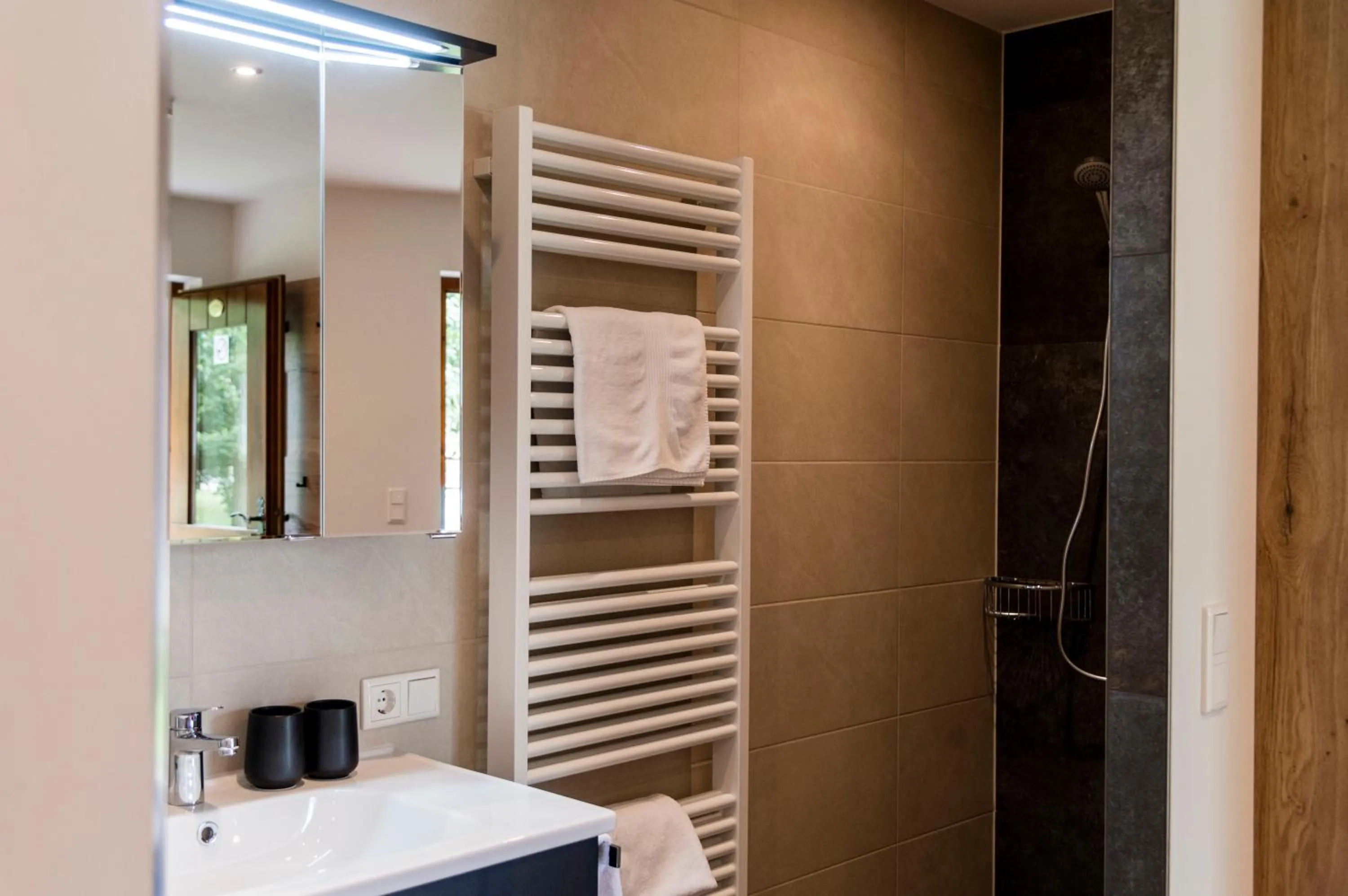 Bathroom in Landpension Birnthaler