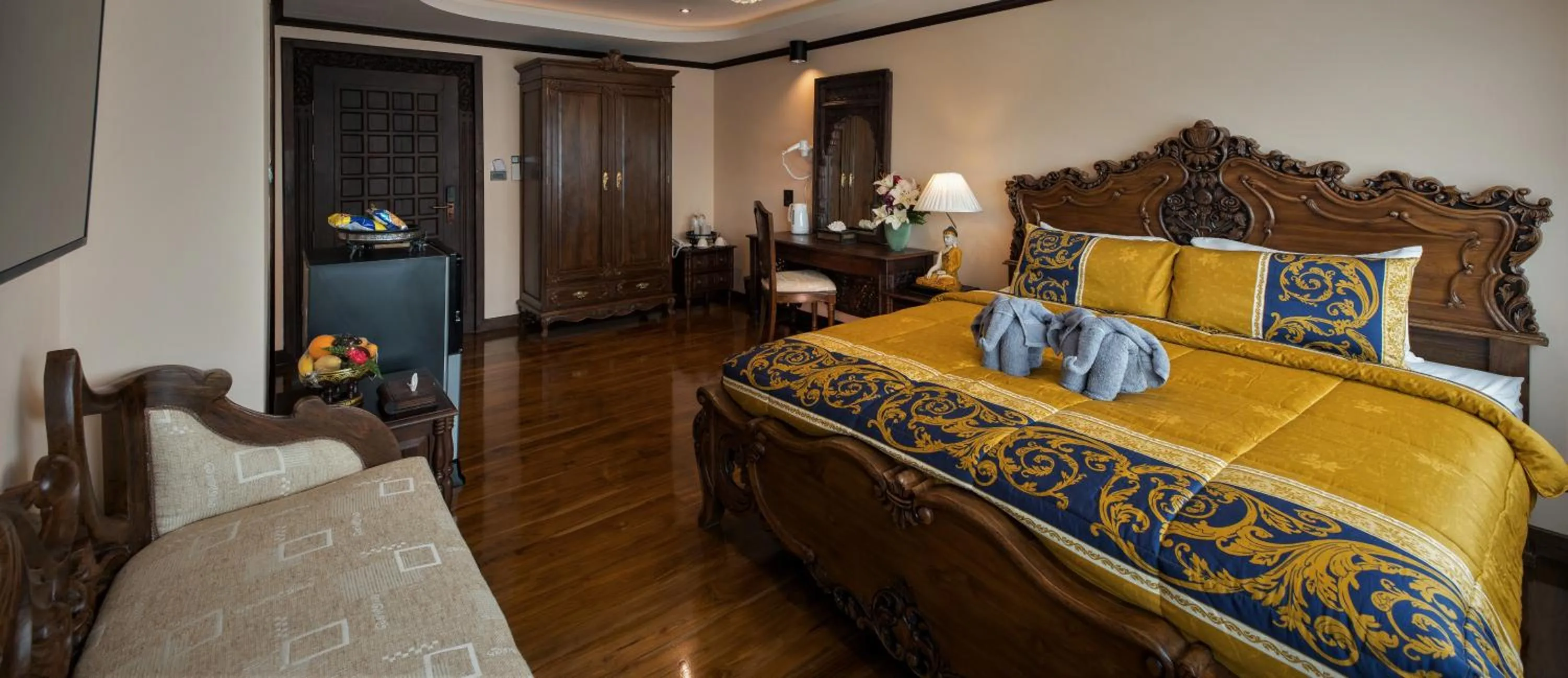 Bed in Thanyawintra Boutique and Spa