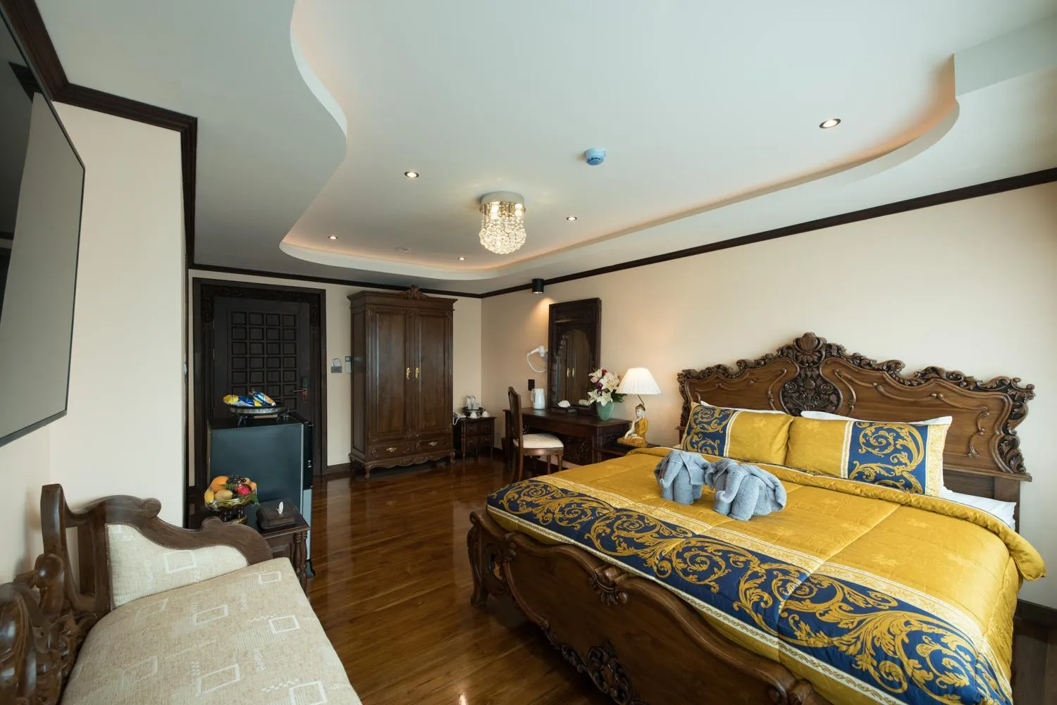 Bed in Thanyawintra Boutique and Spa