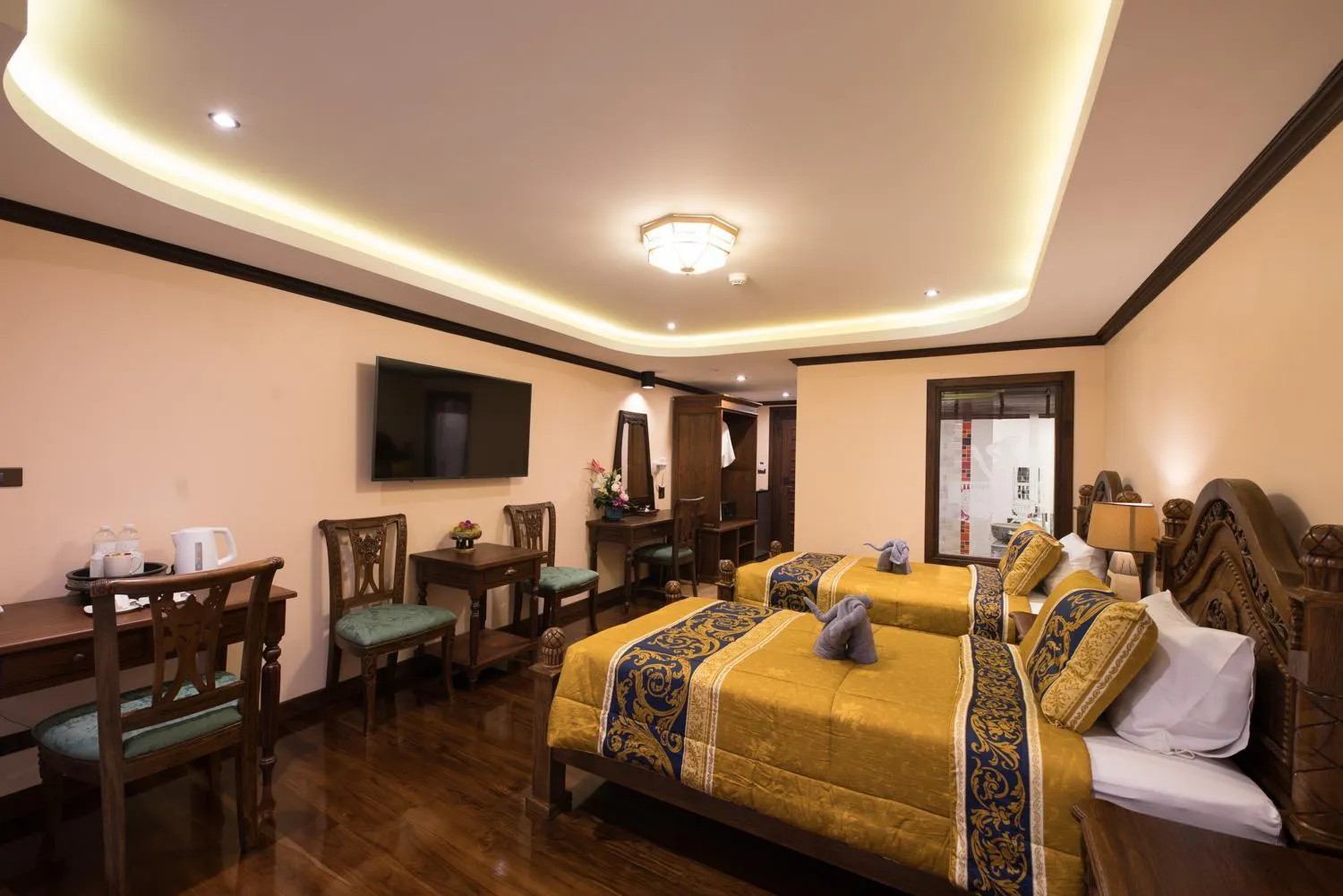 Bed in Thanyawintra Boutique and Spa