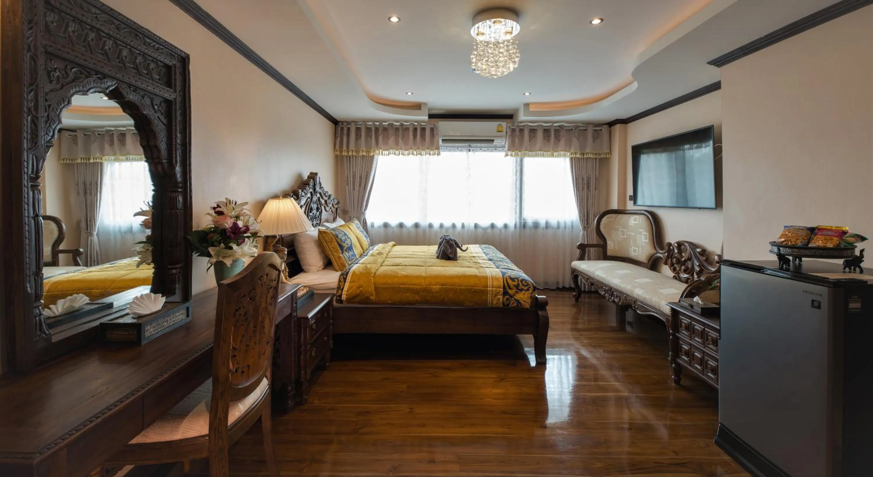 Bed in Thanyawintra Boutique and Spa
