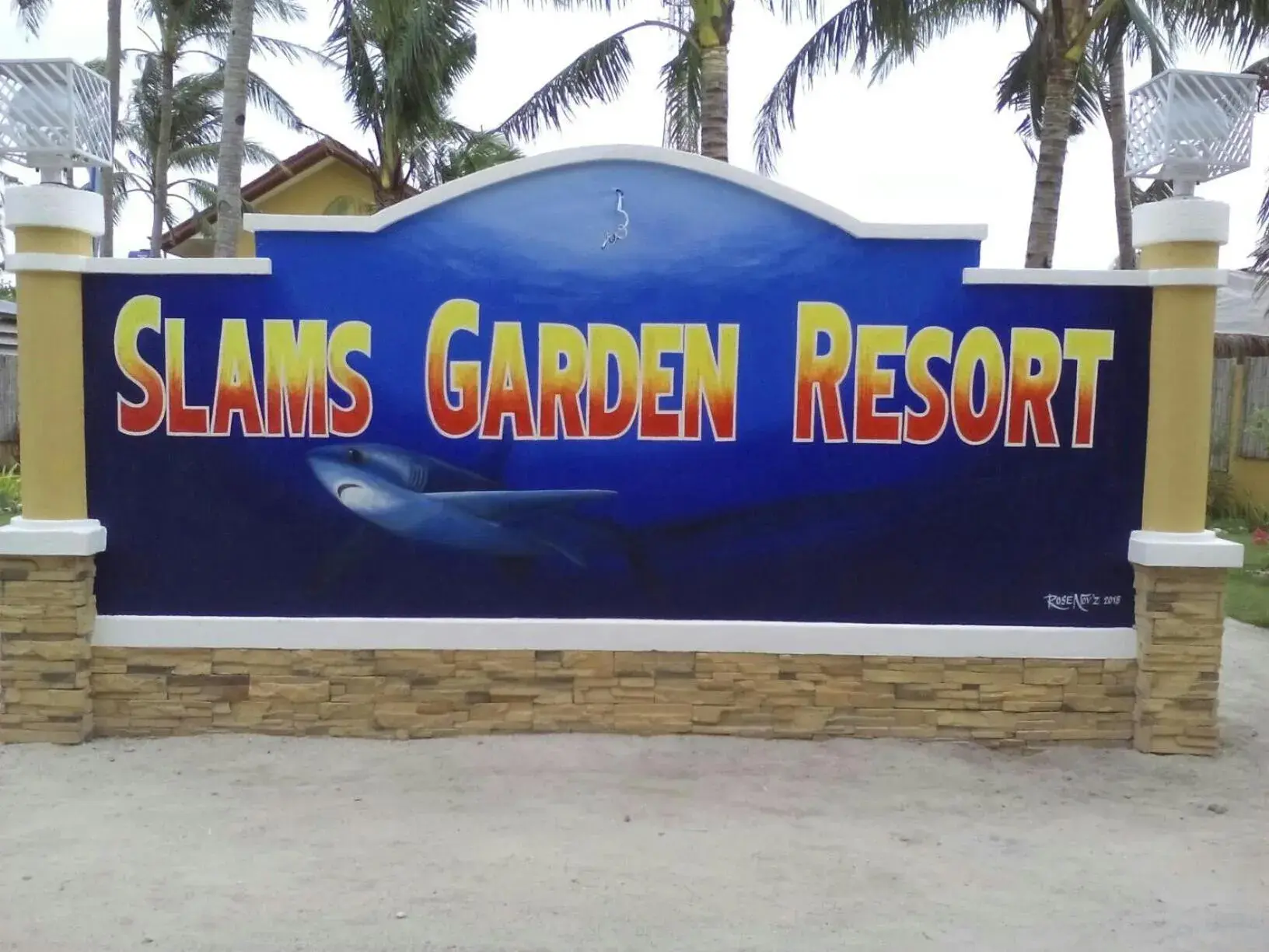 Facade/entrance in SLAM'S Garden Dive Resort Facade/entrance in SLAM'S Garden Dive Resort