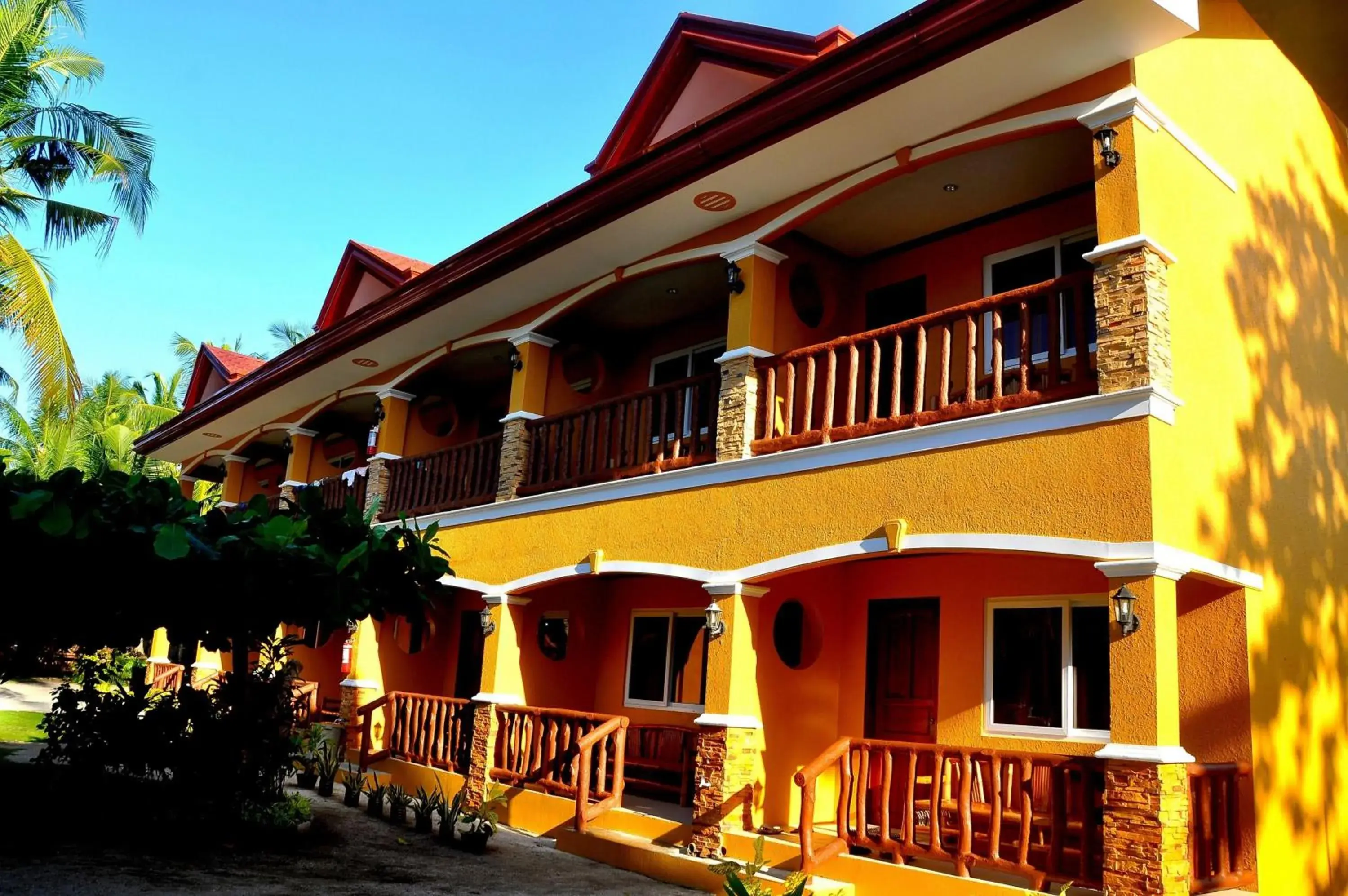 Facade/entrance in SLAM'S Garden Dive Resort Facade/entrance in SLAM'S Garden Dive Resort
