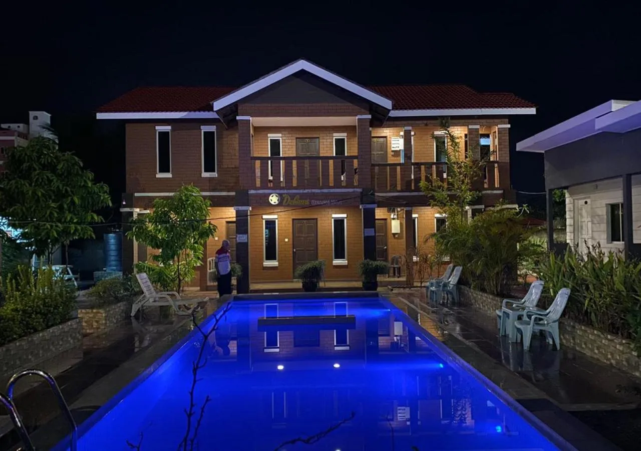 Swimming pool in D'Lima Beach Inn