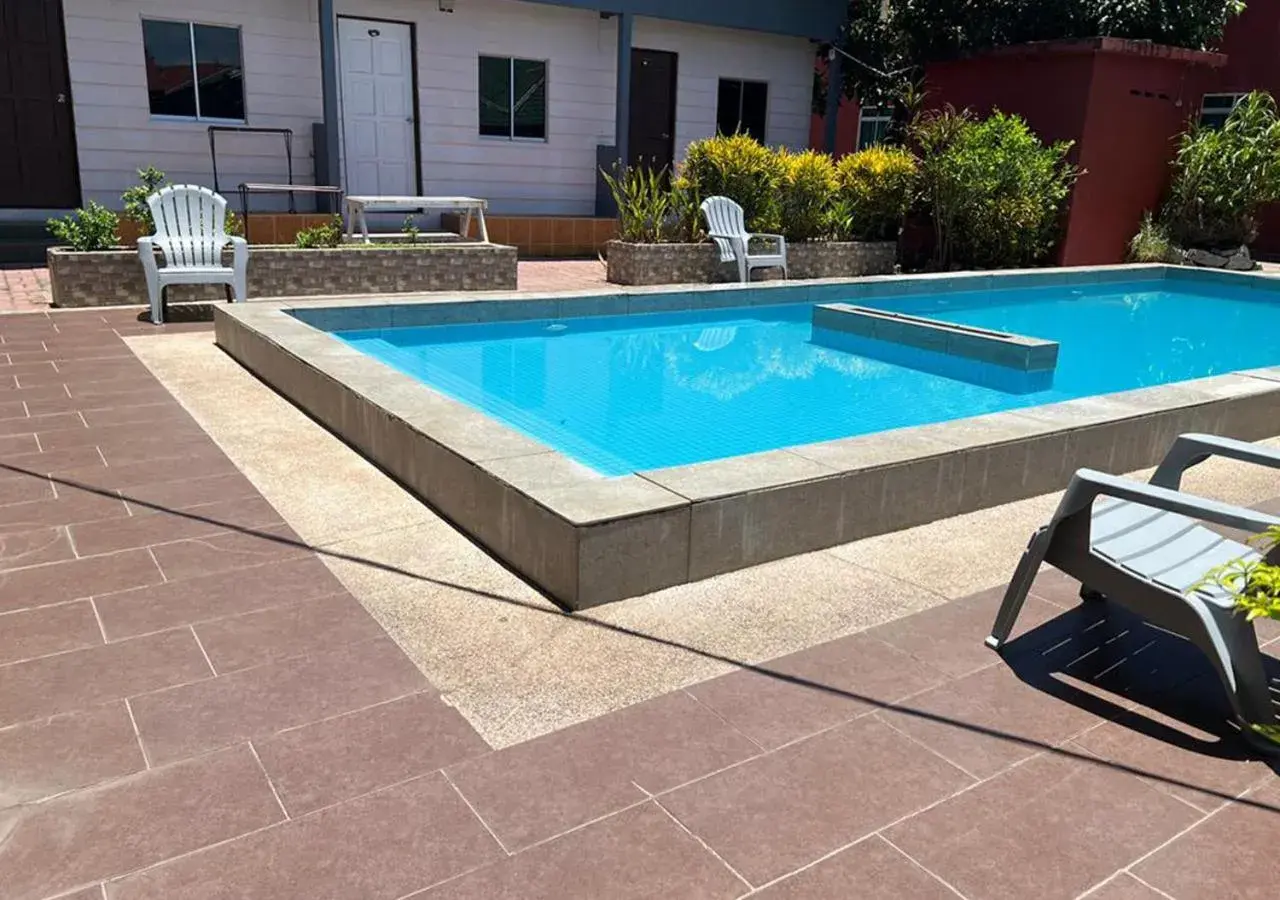 Swimming pool in D'Lima Beach Inn Swimming pool in D'Lima Beach Inn