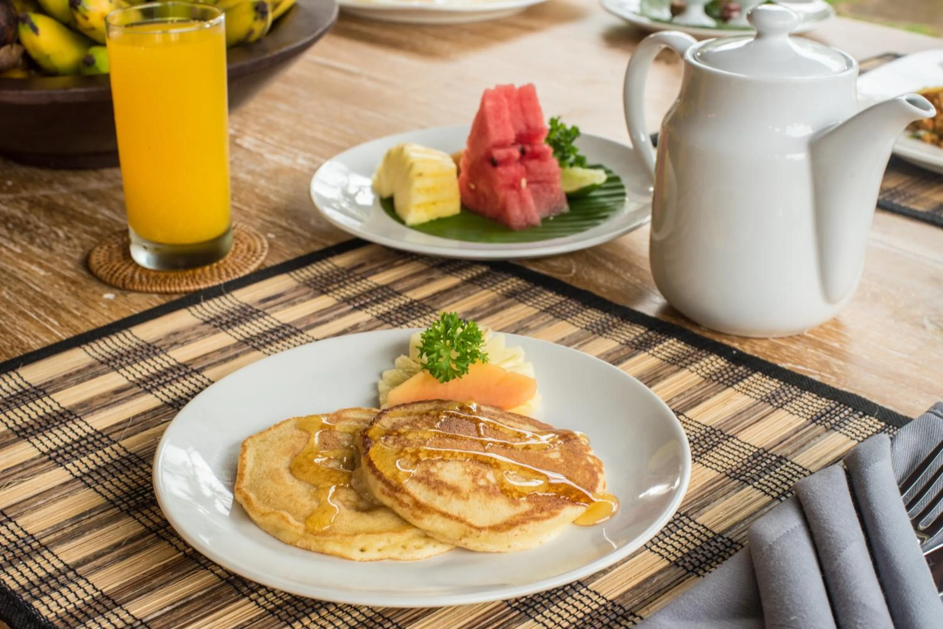 Food close-up in Secret Bunutan Ubud Villa