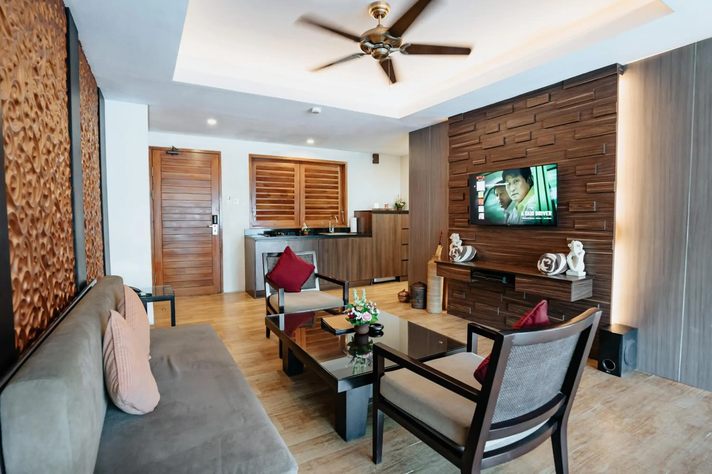 Living room in Villa Kayu Raja Living room in Villa Kayu Raja