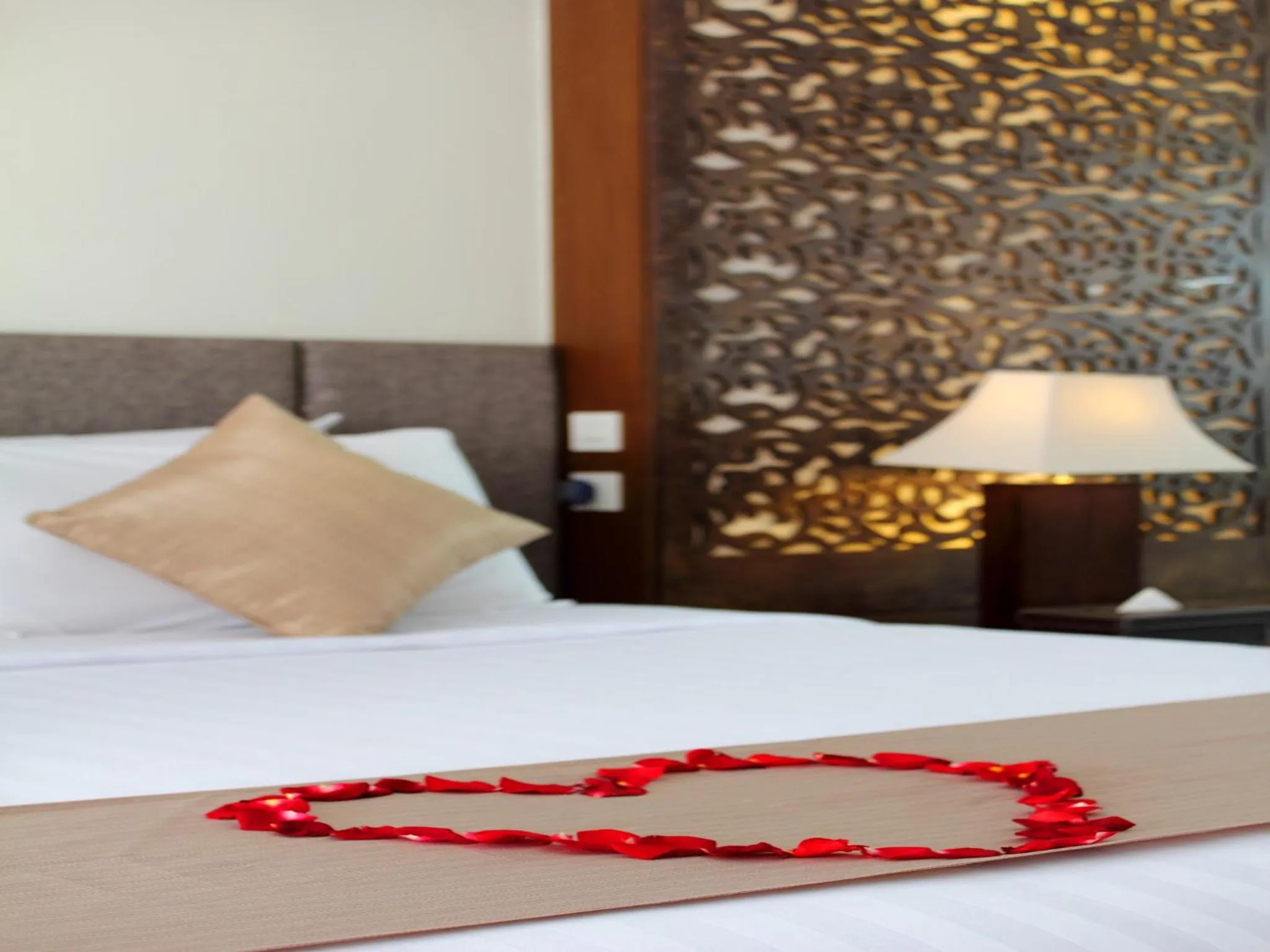 Decorative detail, Bed in Villa Kayu Raja