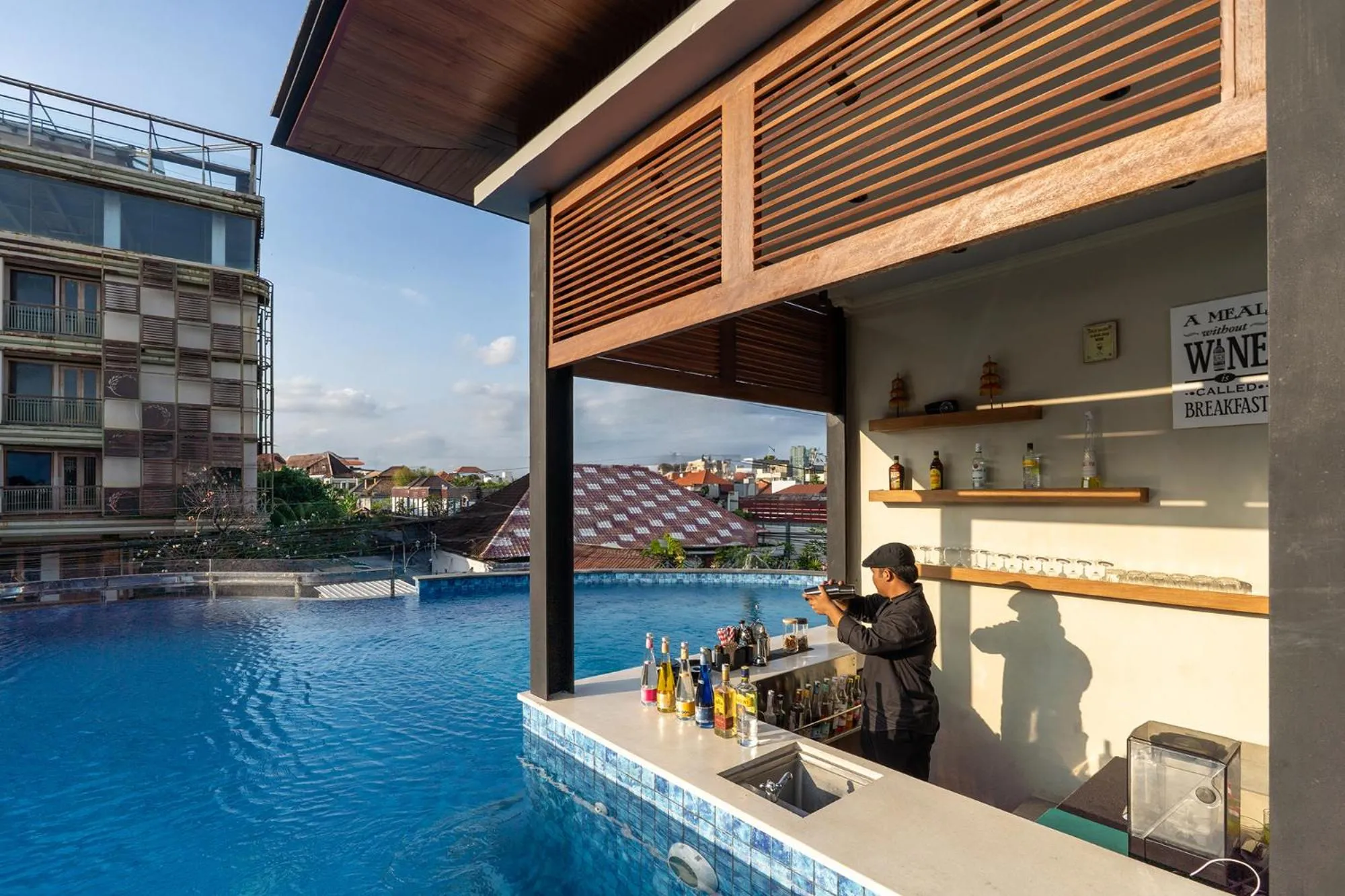 Restaurant/places to eat in Villa Kayu Raja