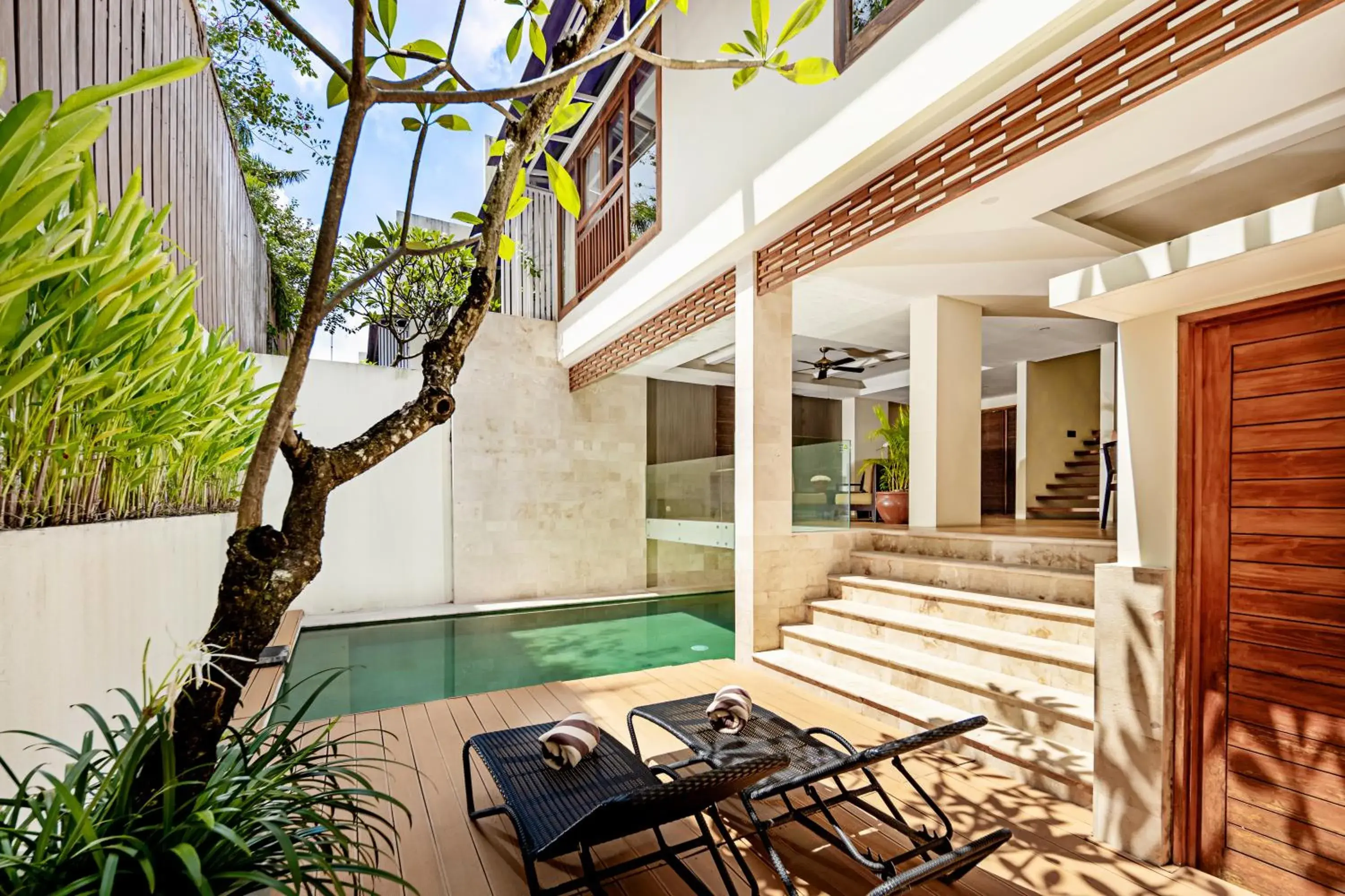 Swimming pool in Villa Kayu Raja Swimming pool in Villa Kayu Raja