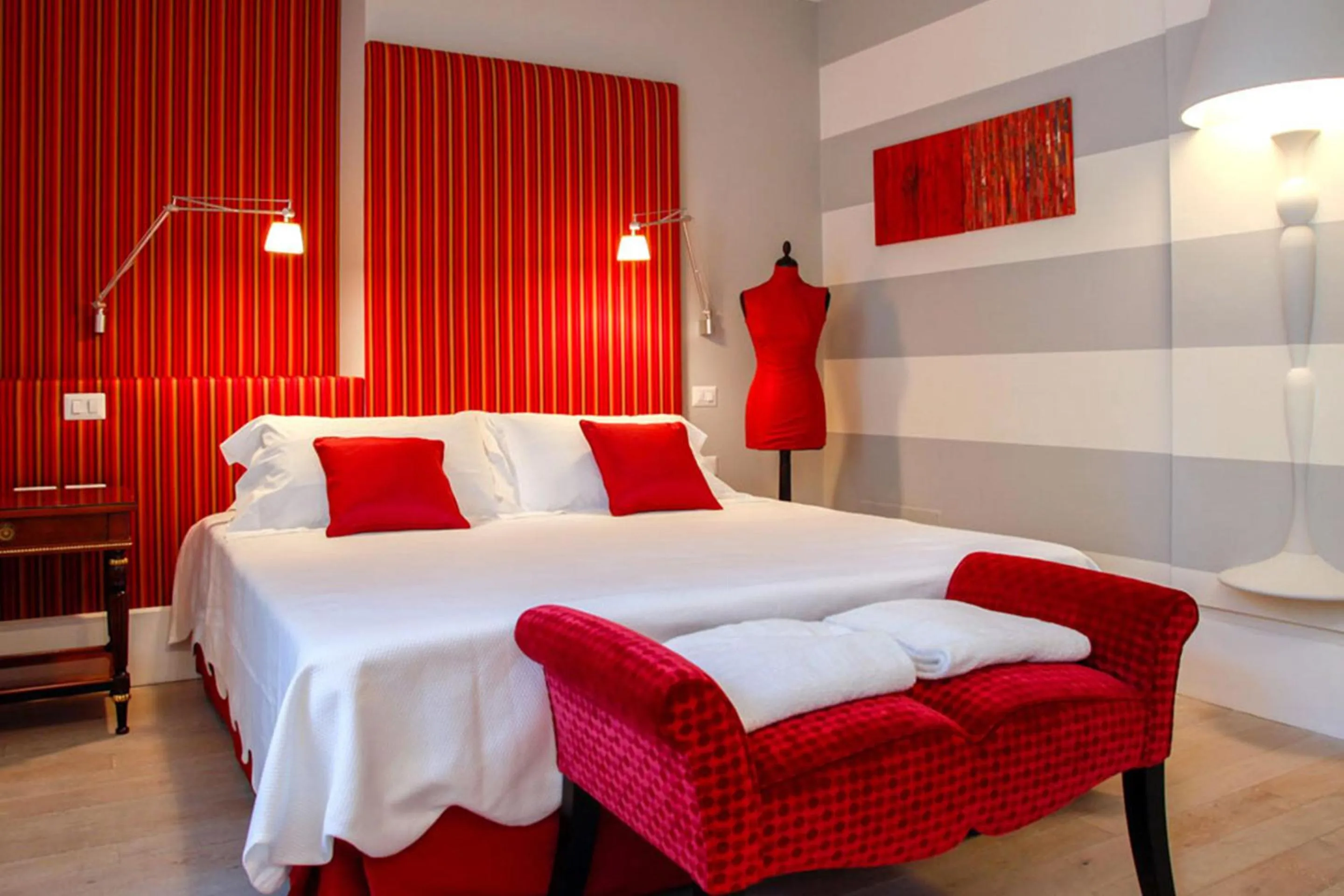 Photo of the whole room, Bed in Hotel Arancioamaro