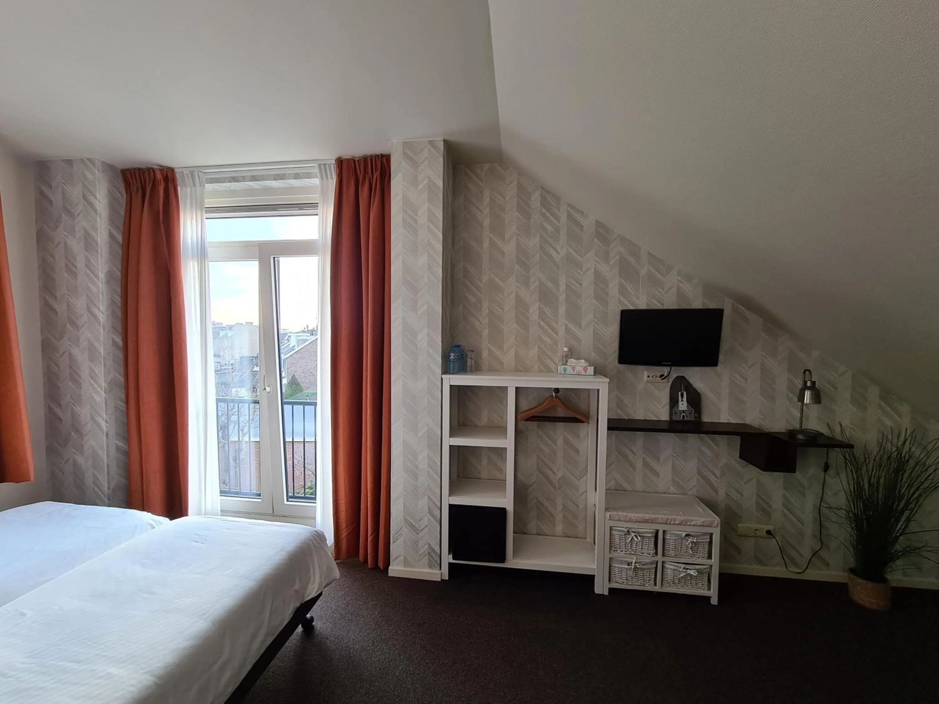 Bed in Boutique Hotel De Raetskamer