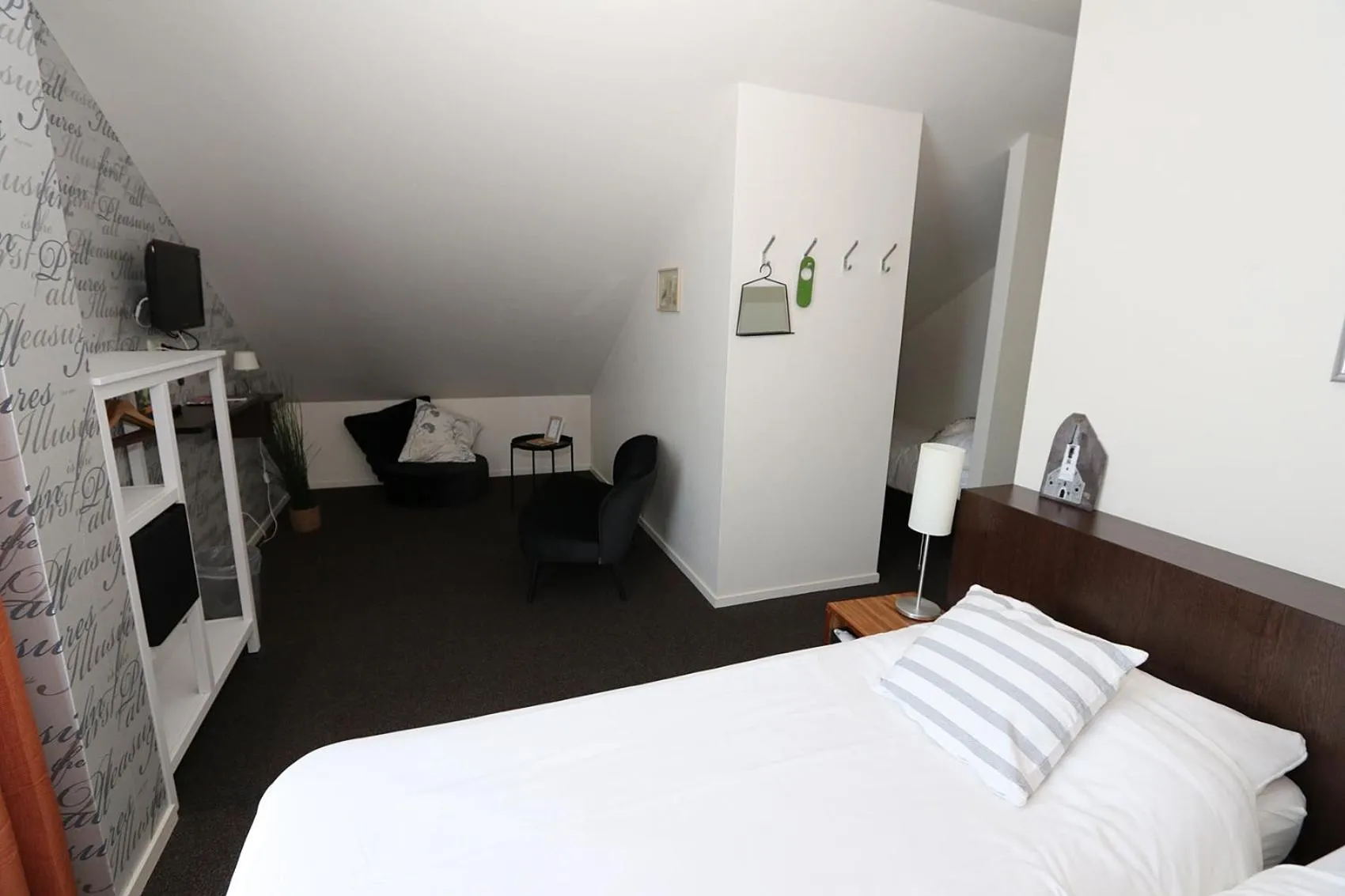 Bed in Boutique Hotel De Raetskamer