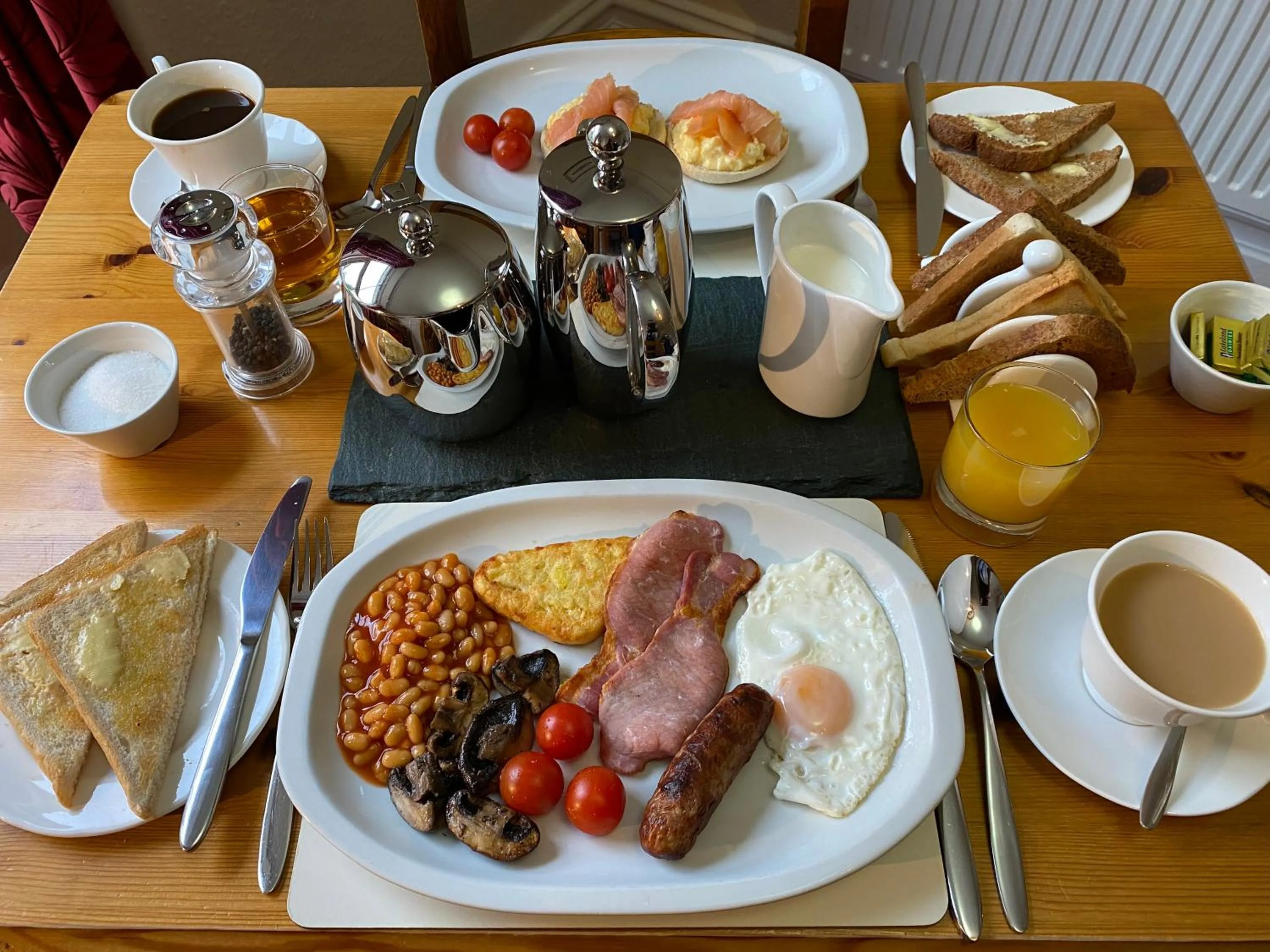 English/Irish breakfast in May Cottage B&B