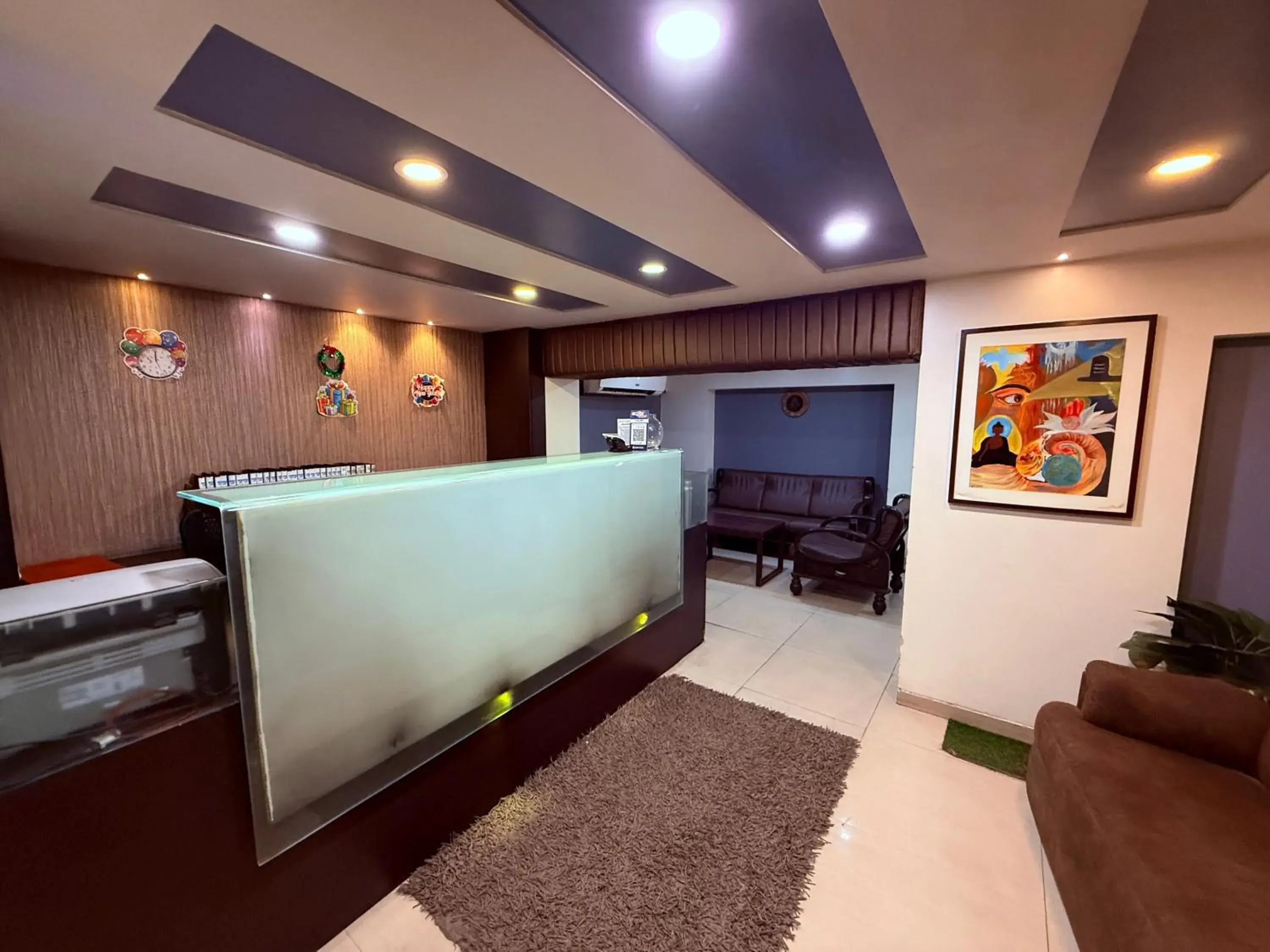 Lobby or reception in Hotel Alka Residency Lobby or reception in Hotel Alka Residency