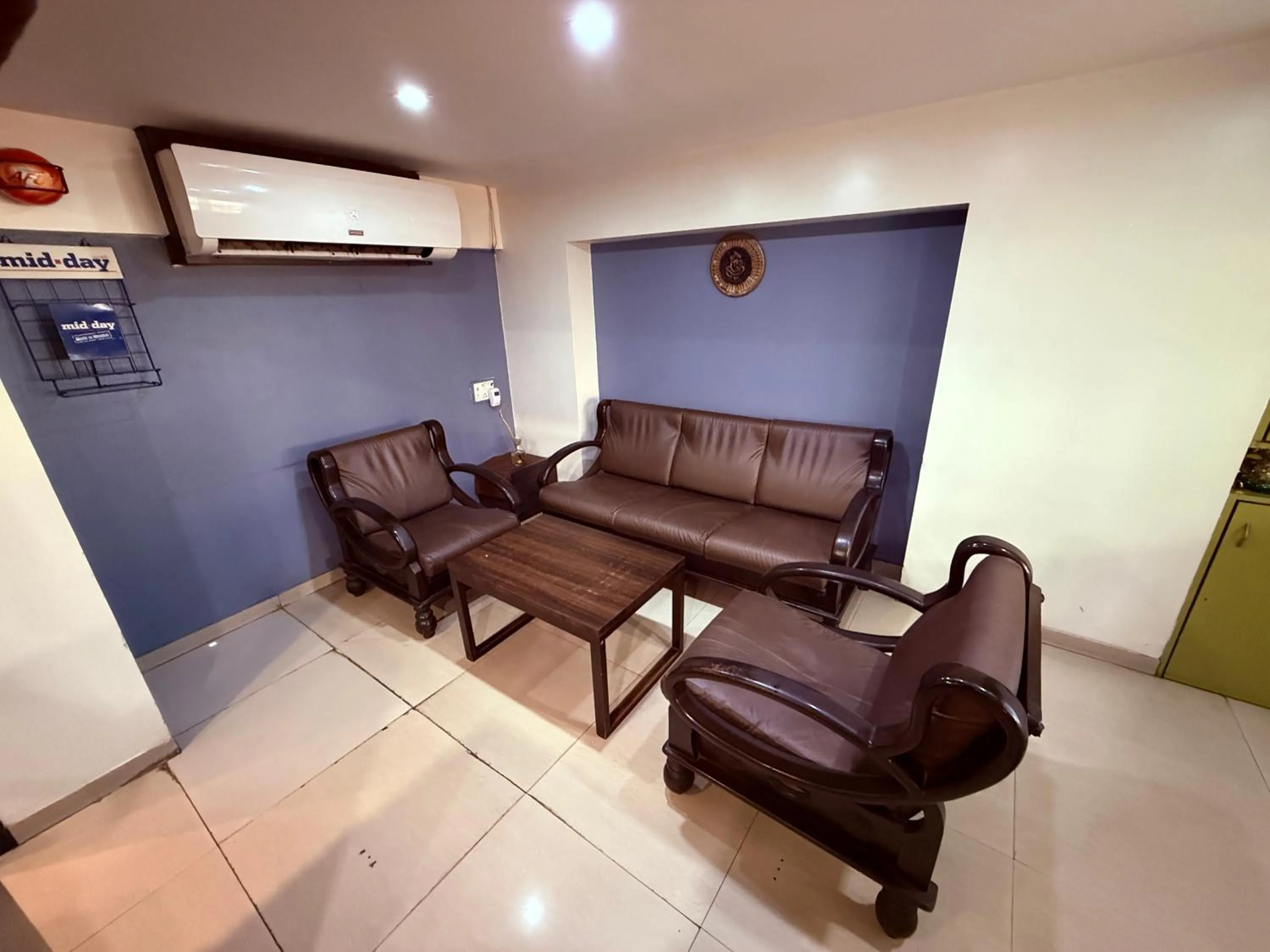 Seating area in Hotel Alka Residency