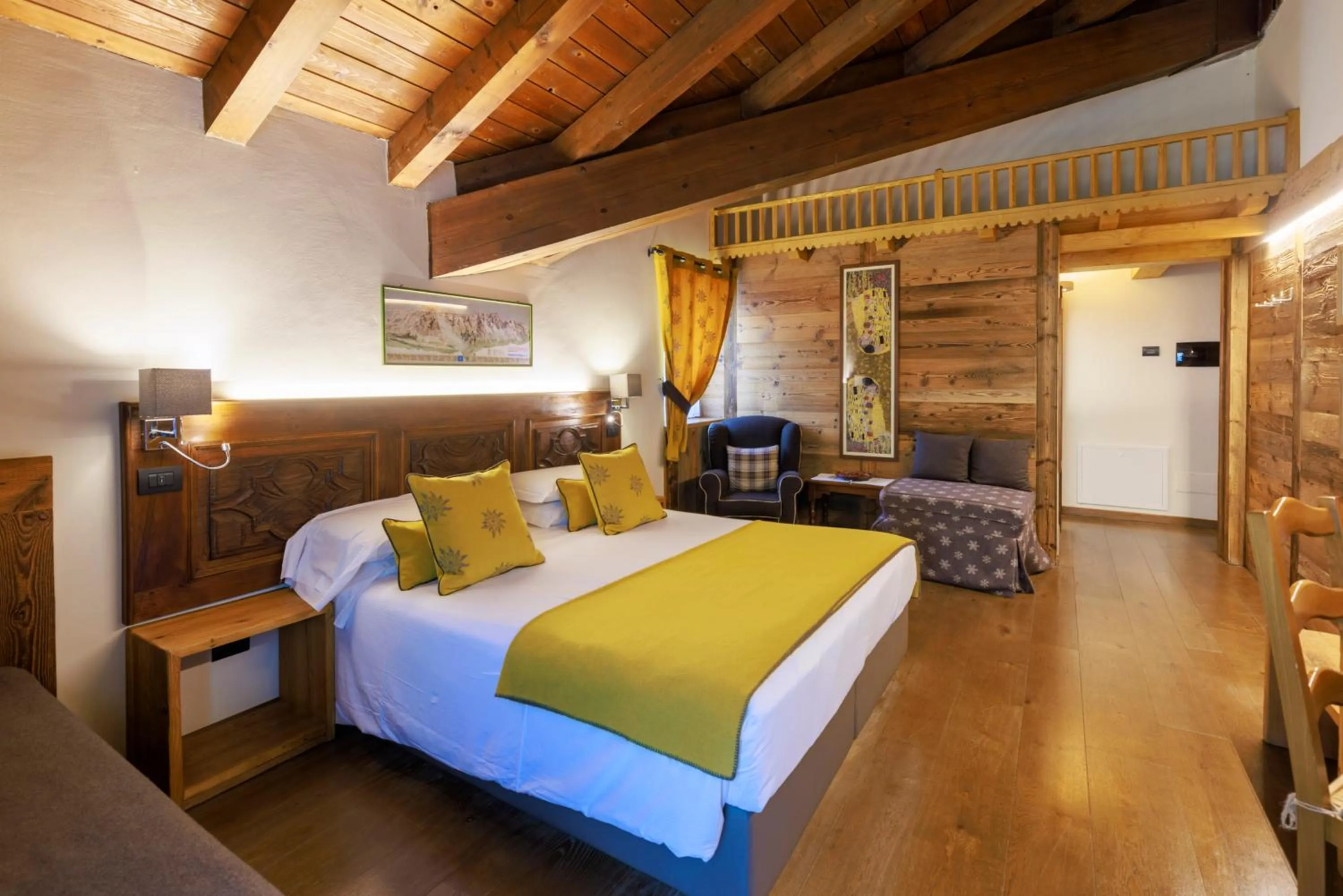 Bed in L'Abri des Amis