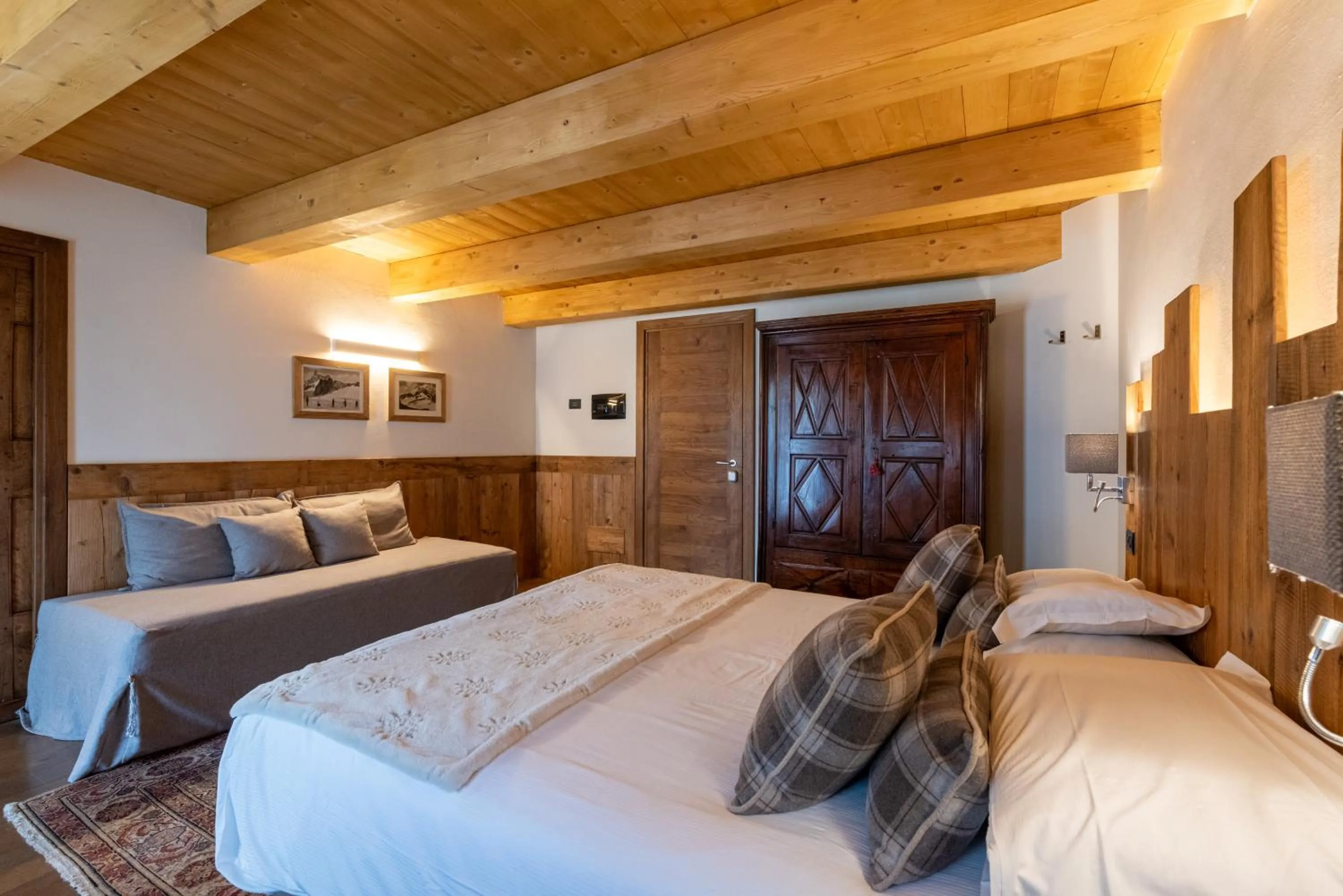 Bed in L'Abri des Amis