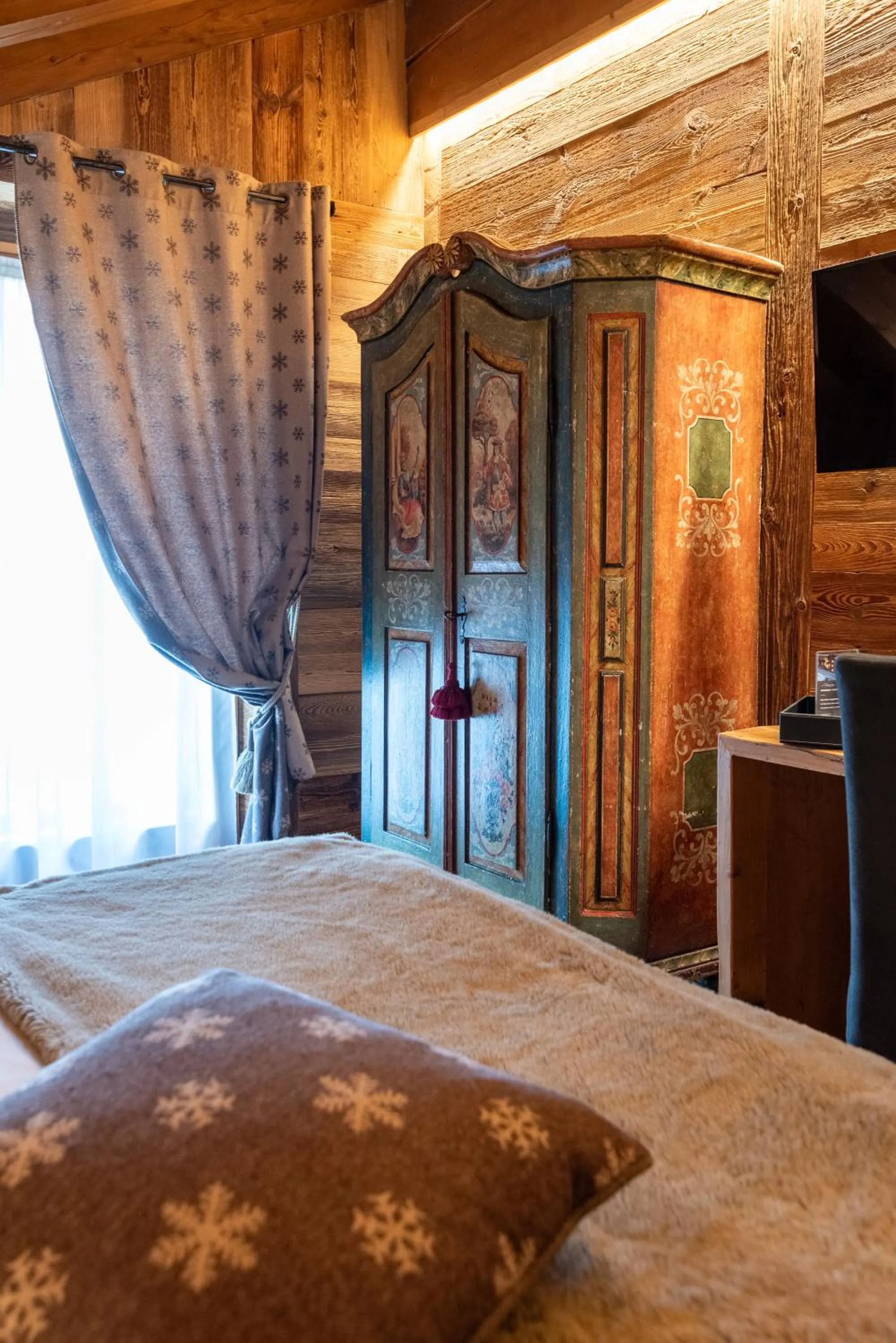 Bed in L'Abri des Amis