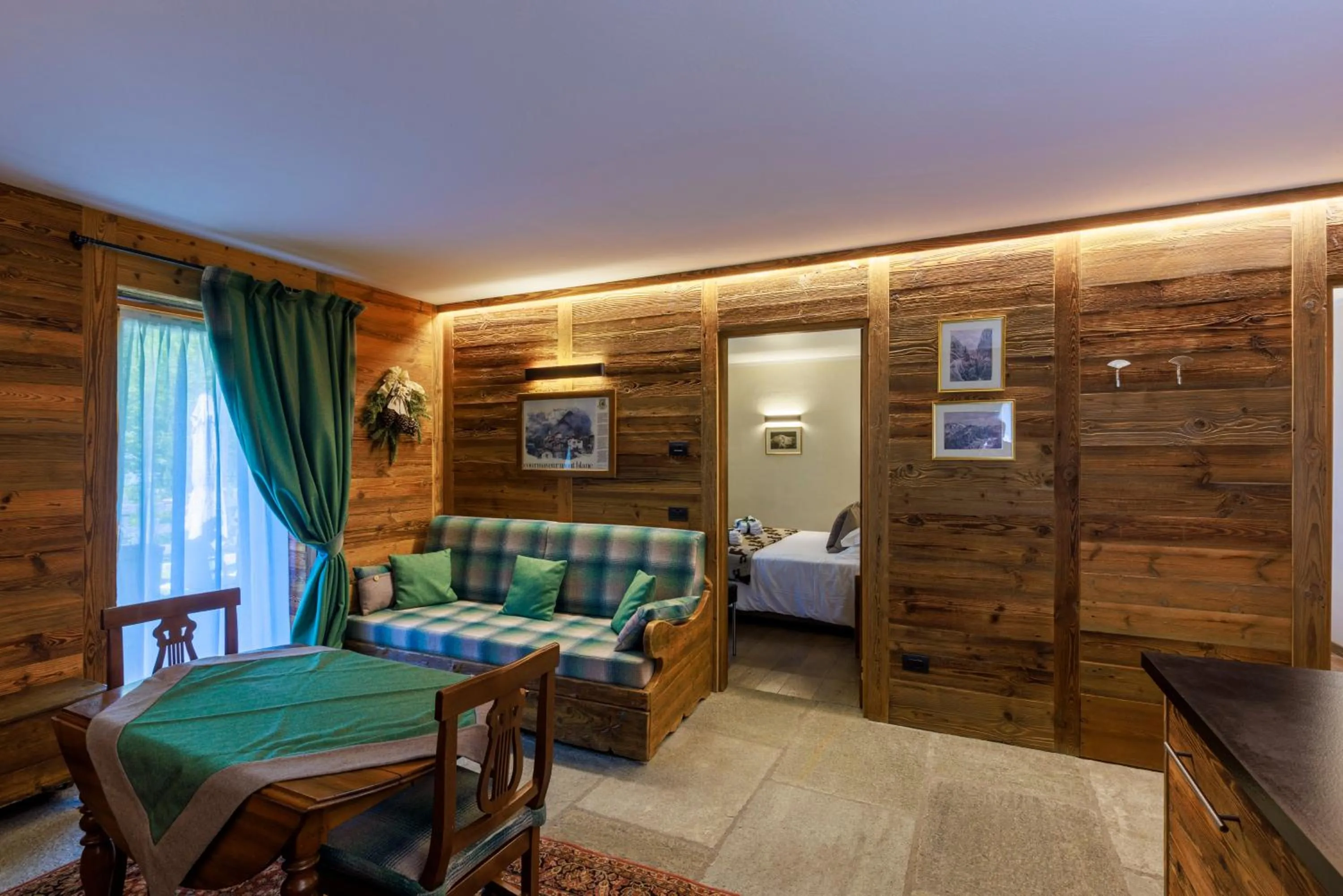 Bed in L'Abri des Amis