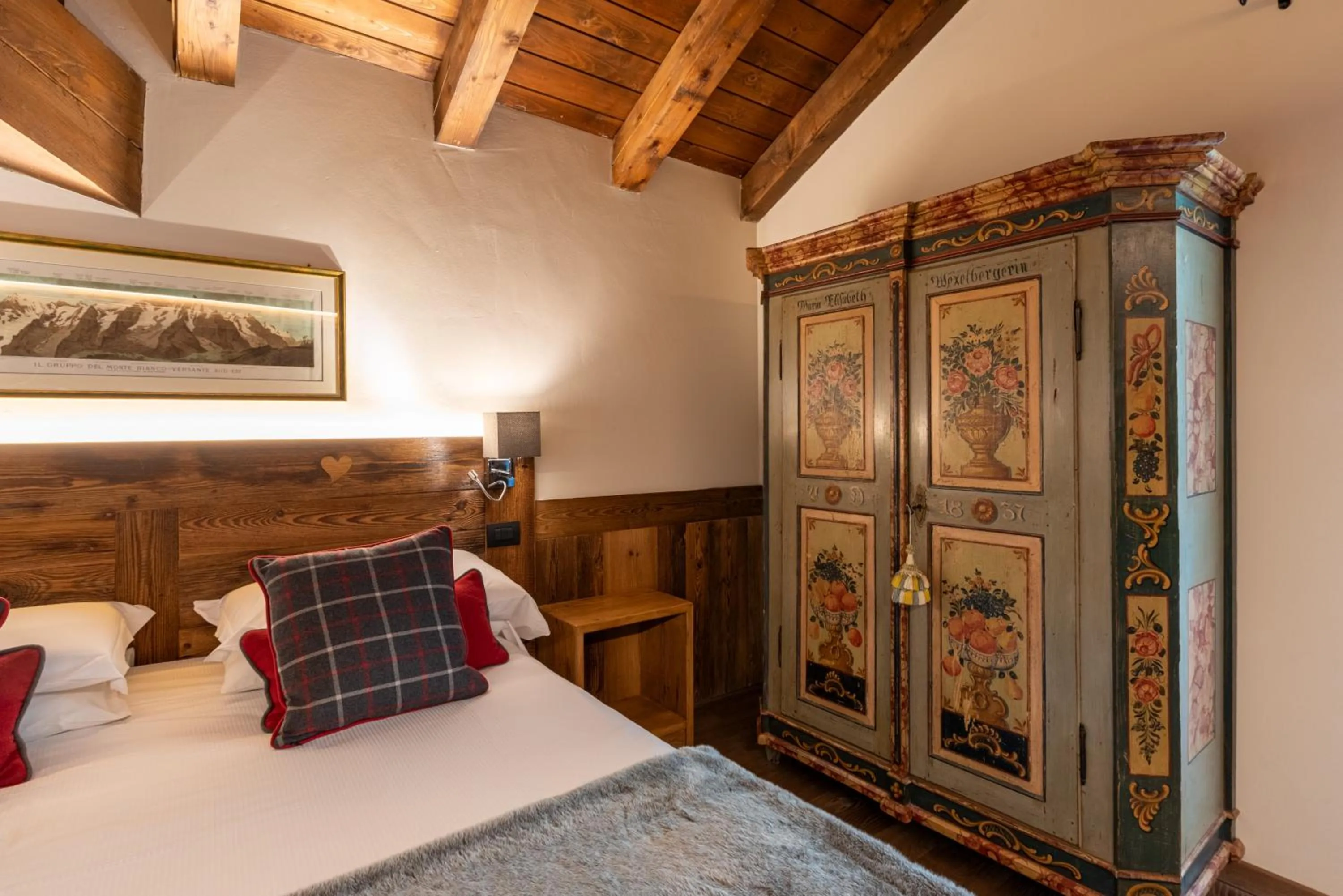 Bed in L'Abri des Amis