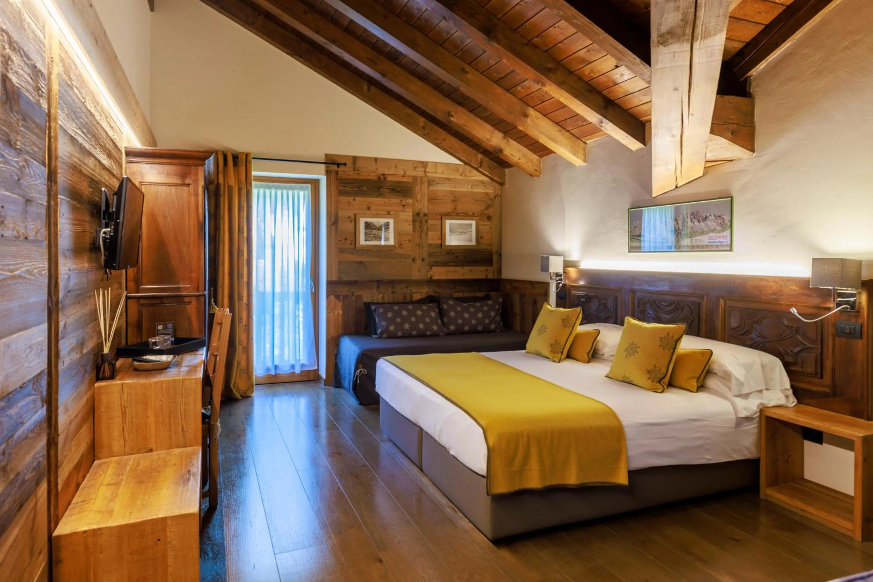 Bed in L'Abri des Amis