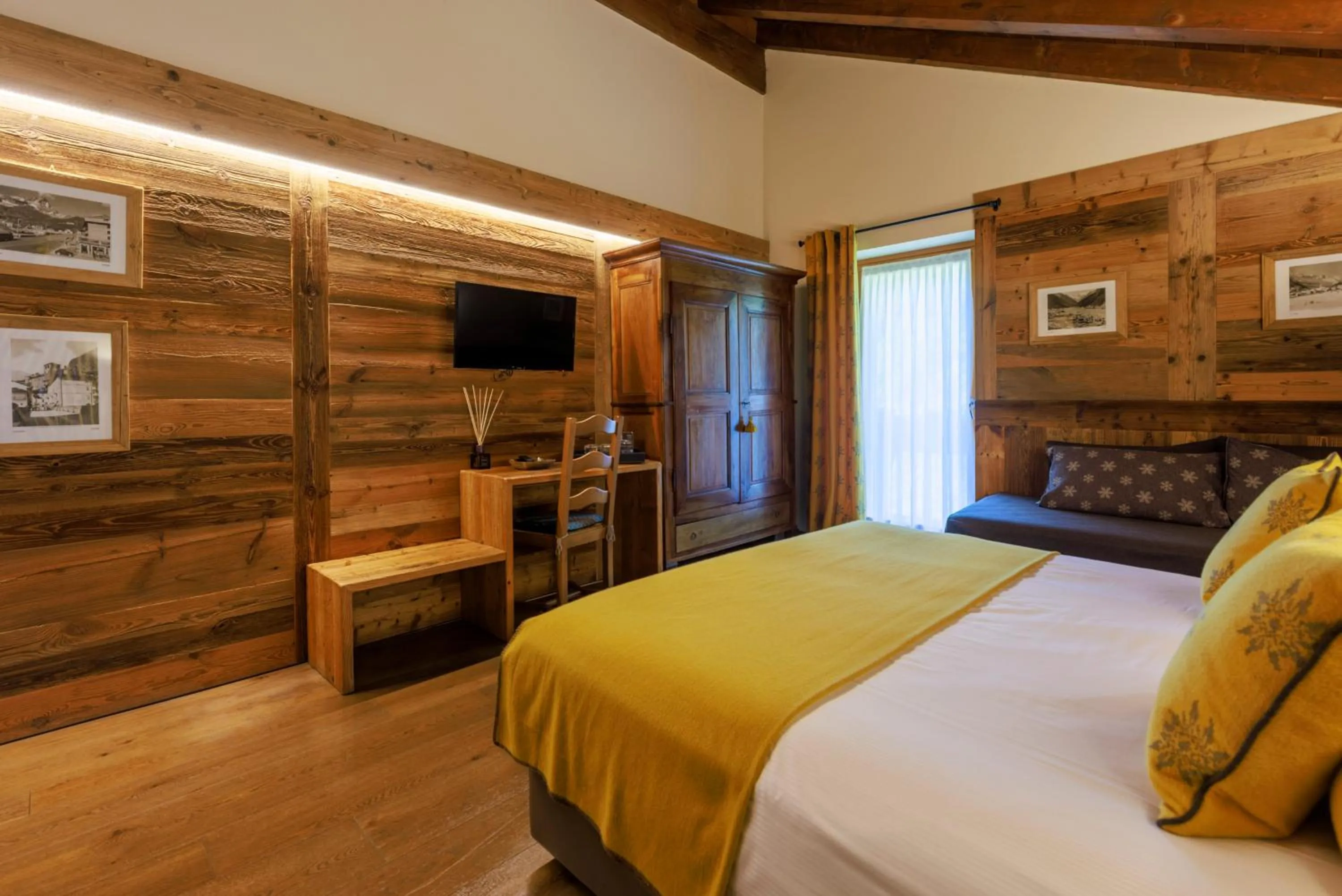 Bed in L'Abri des Amis