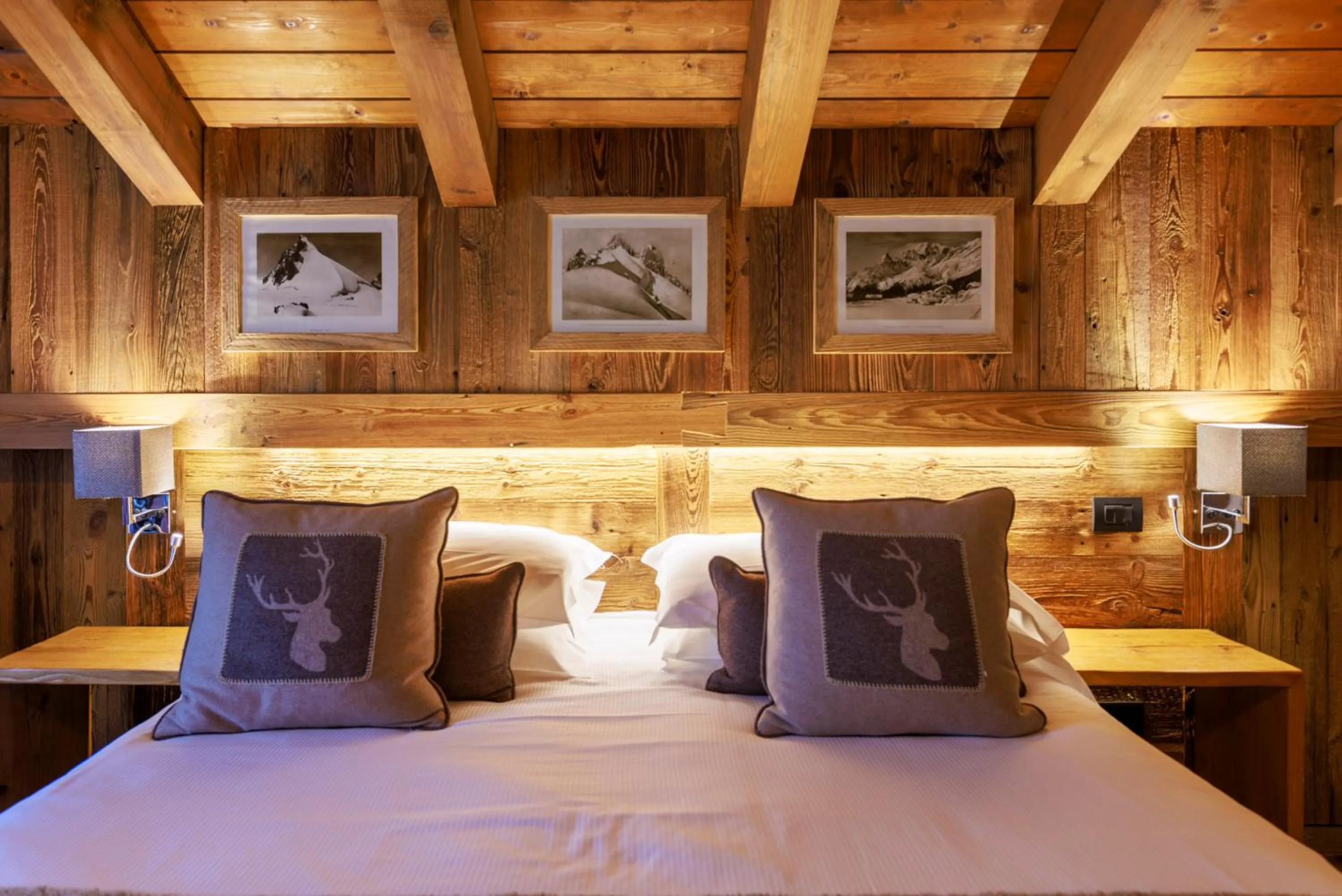 Bed in L'Abri des Amis