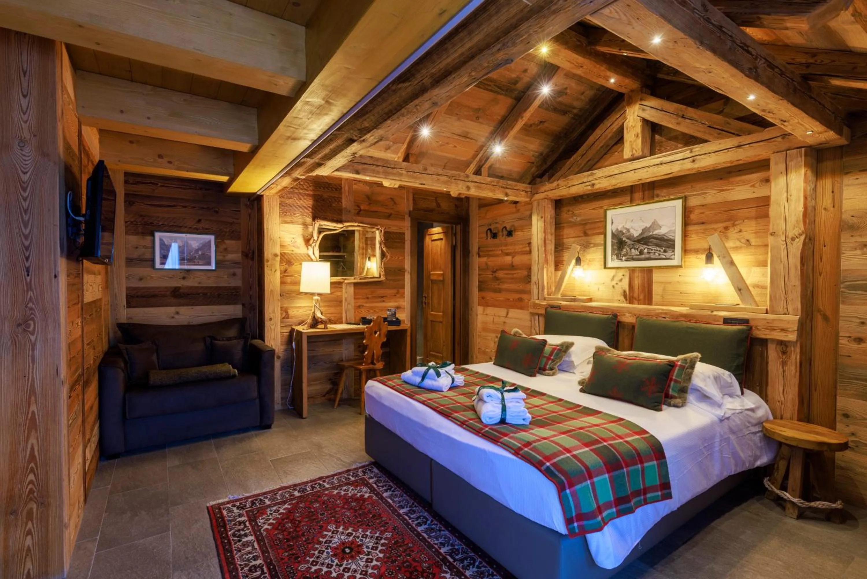 Bed in L'Abri des Amis